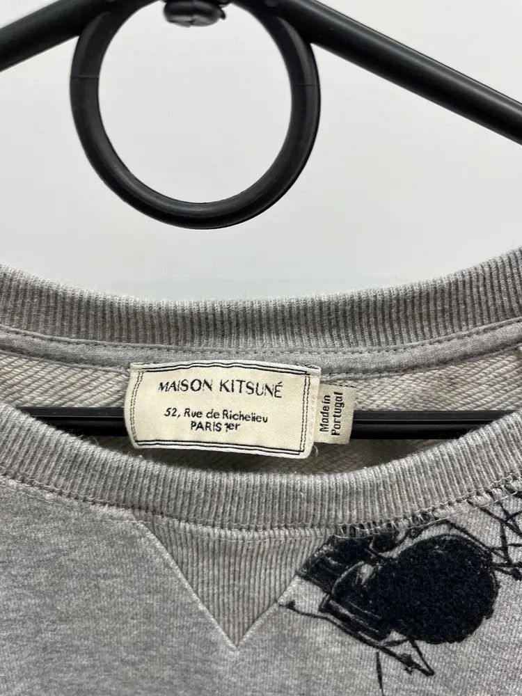 Maison Kitsune Maison Kitsune Musical Instruments Crewneck Sweatshirt Size XL / US 12-14 / IT 48-50 - 3 Thumbnail