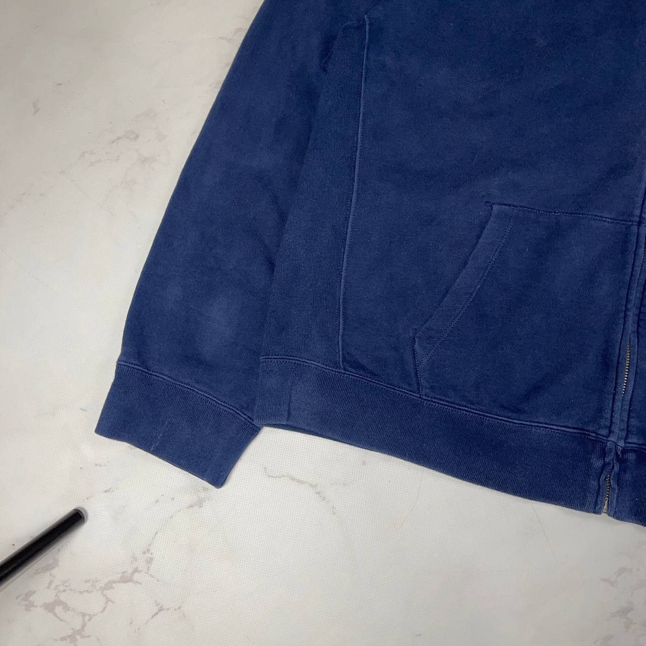 Polo Ralph Lauren Ralph Lauren Polo Zip Up Hoodie Pony Y2K Navy Blue Size US XXL / EU 58 / 5 - 8 Thumbnail