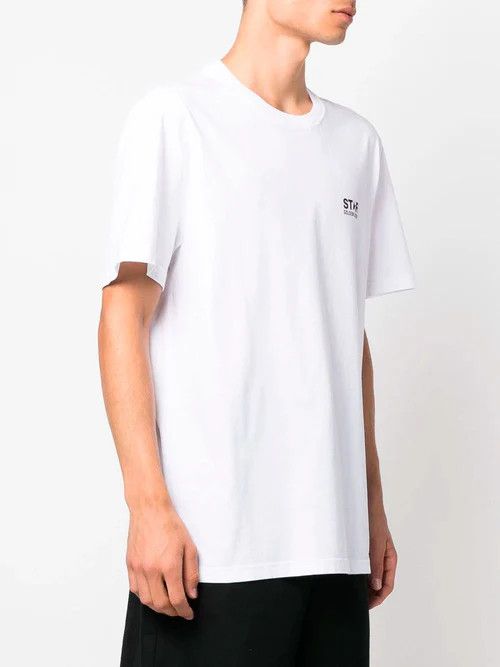 Golden Goose o1s22i1n1224 Big Star Regular T-Shirt in White Size US S / EU 44-46 / 1 - 4 Thumbnail