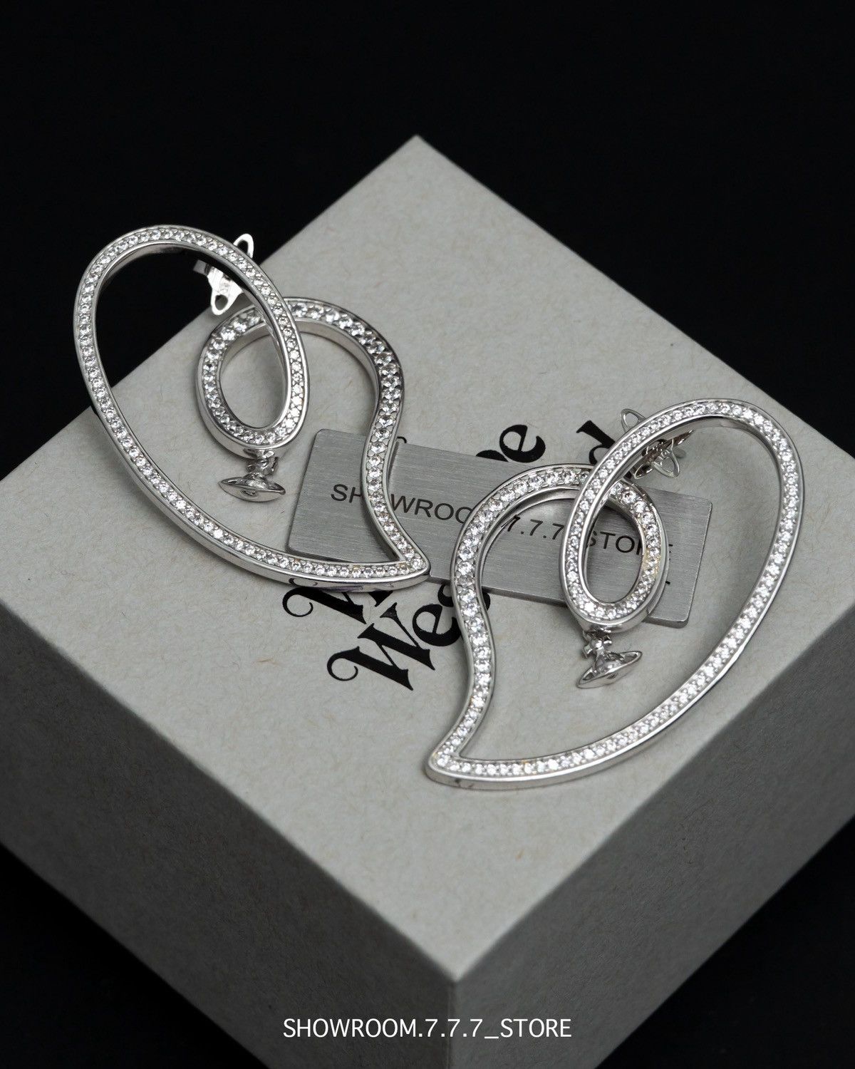 Vivienne Westwood Vivienne Westwood Sosanna Large Earrings Size ONE SIZE - 2 Thumbnail