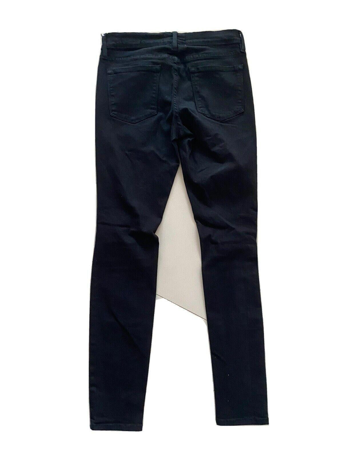 Frame Woman's Frame Denim Le Skinny De Jeane Black Ripped Pants 27 Size 27" / US 4 / IT 40 - 1 Thumbnail