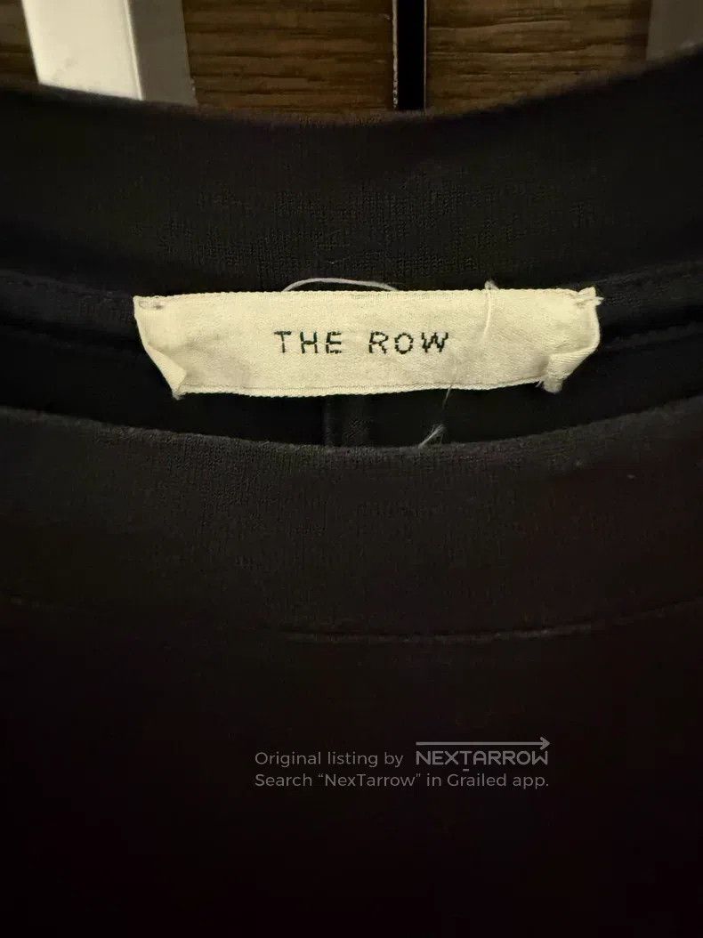 The Row The Row Black Short Sleeve Dress Size S / US 4 / IT 40 - 4 Thumbnail