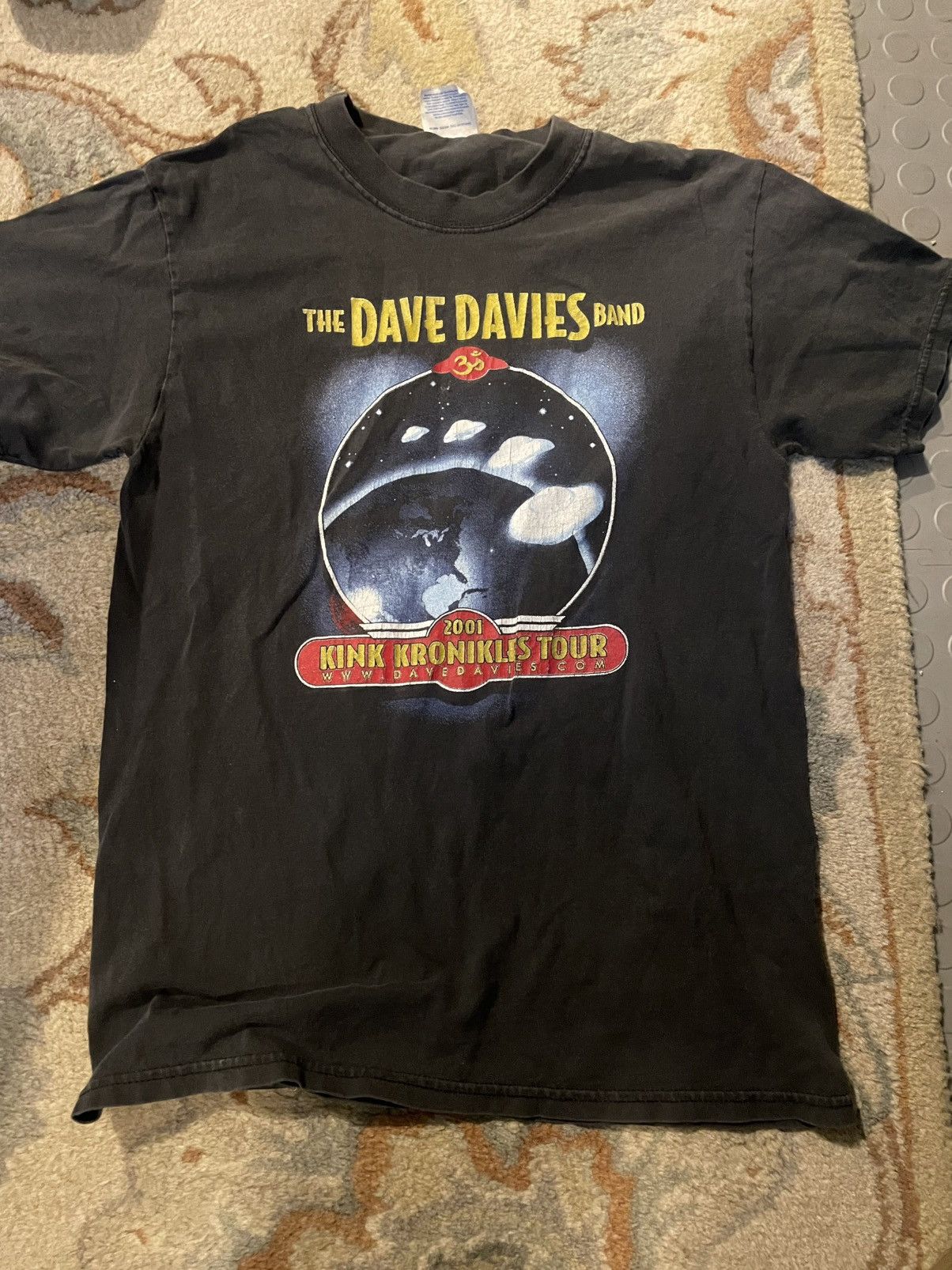 Band Tees × Vintage Vintage Dave Davies The Kinks tour tee Size US S / EU 44-46 / 1 - 1 Thumbnail