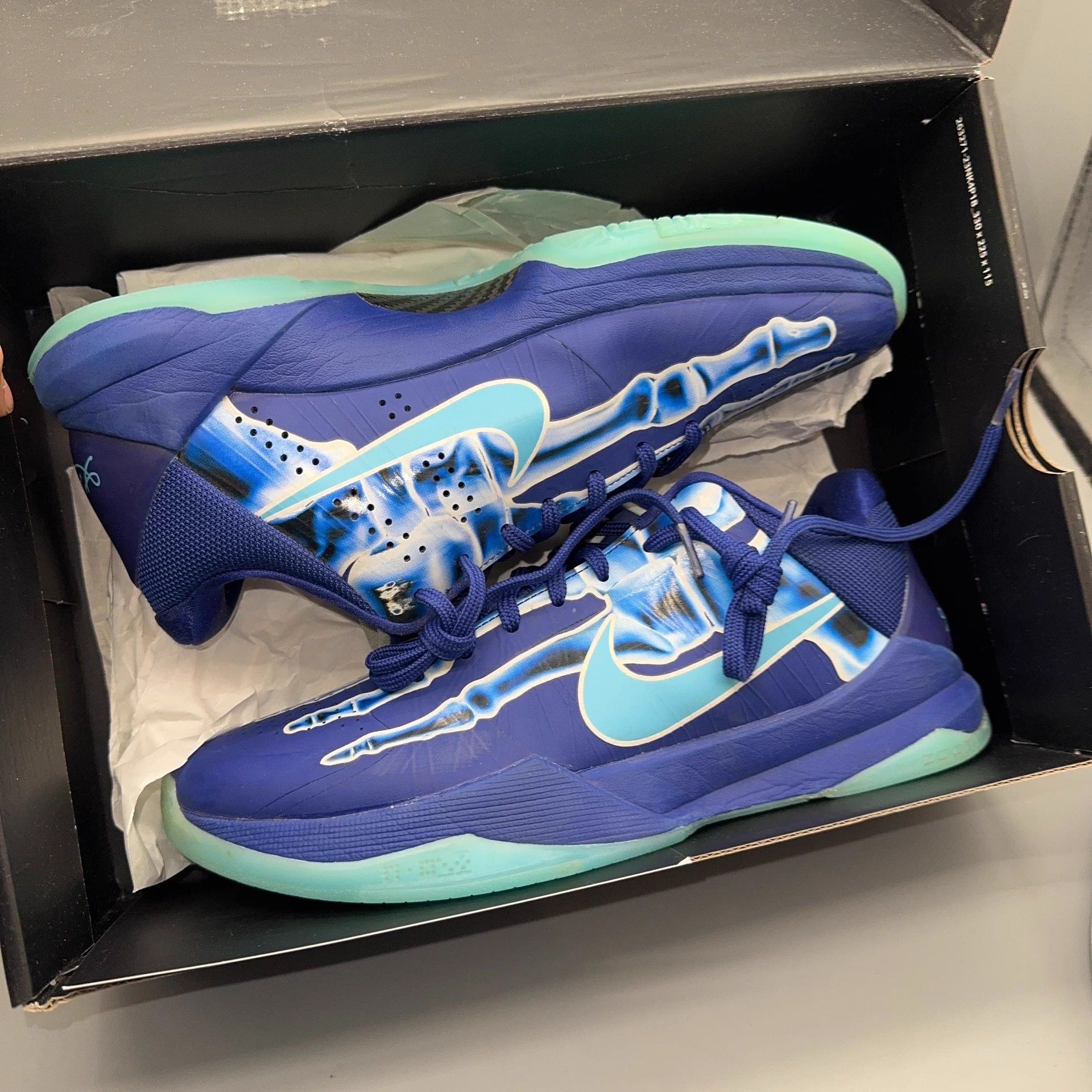 Nike Nike Kobe 5 X-Ray Blue Size 42 Size US 9 / EU 42 - 6 Thumbnail