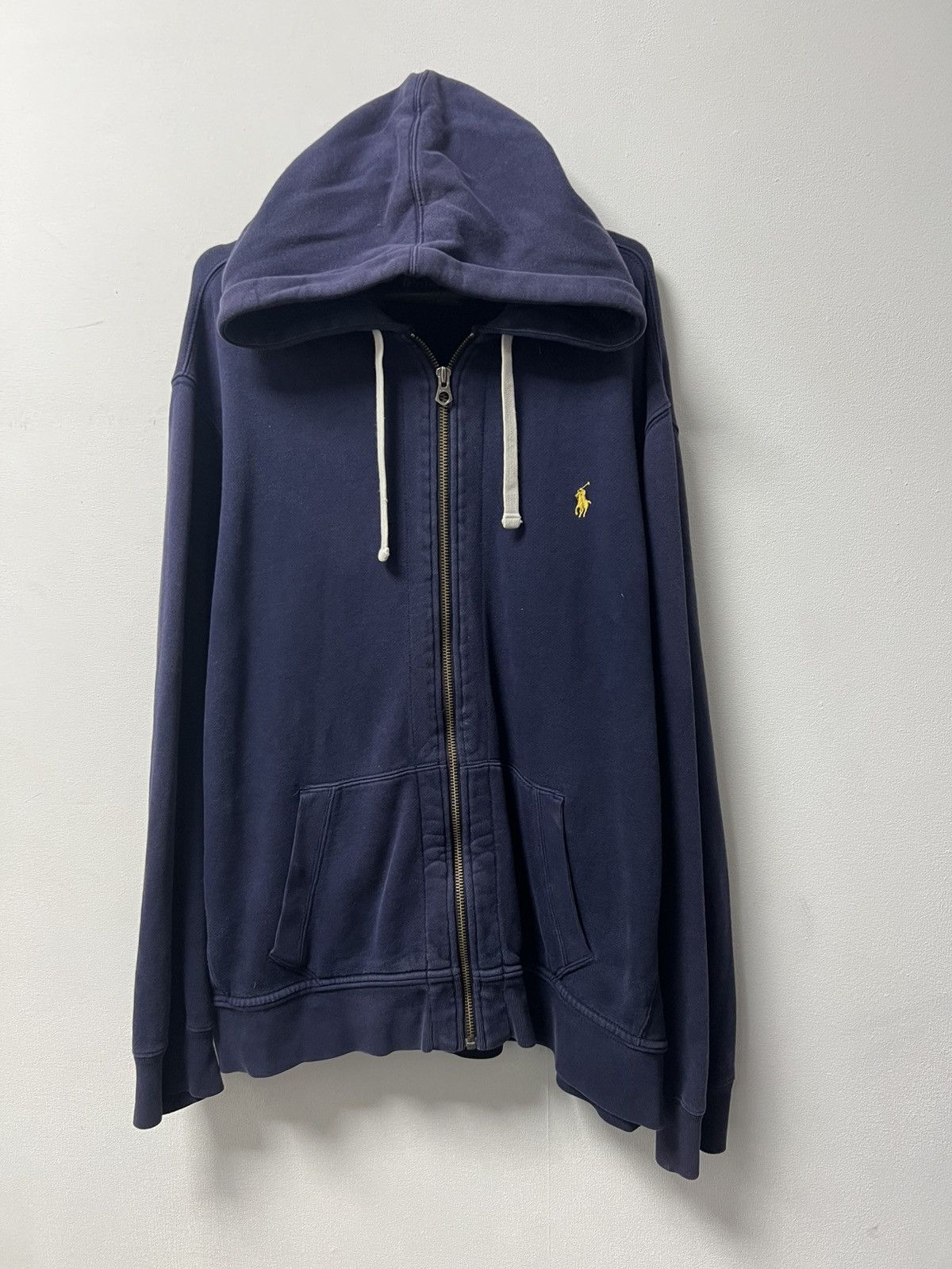 Polo Ralph Lauren Vintage Polo Ralph Lauren Zip UP Hoodie Y2K Size US XXL / EU 58 / 5 - 1 Thumbnail