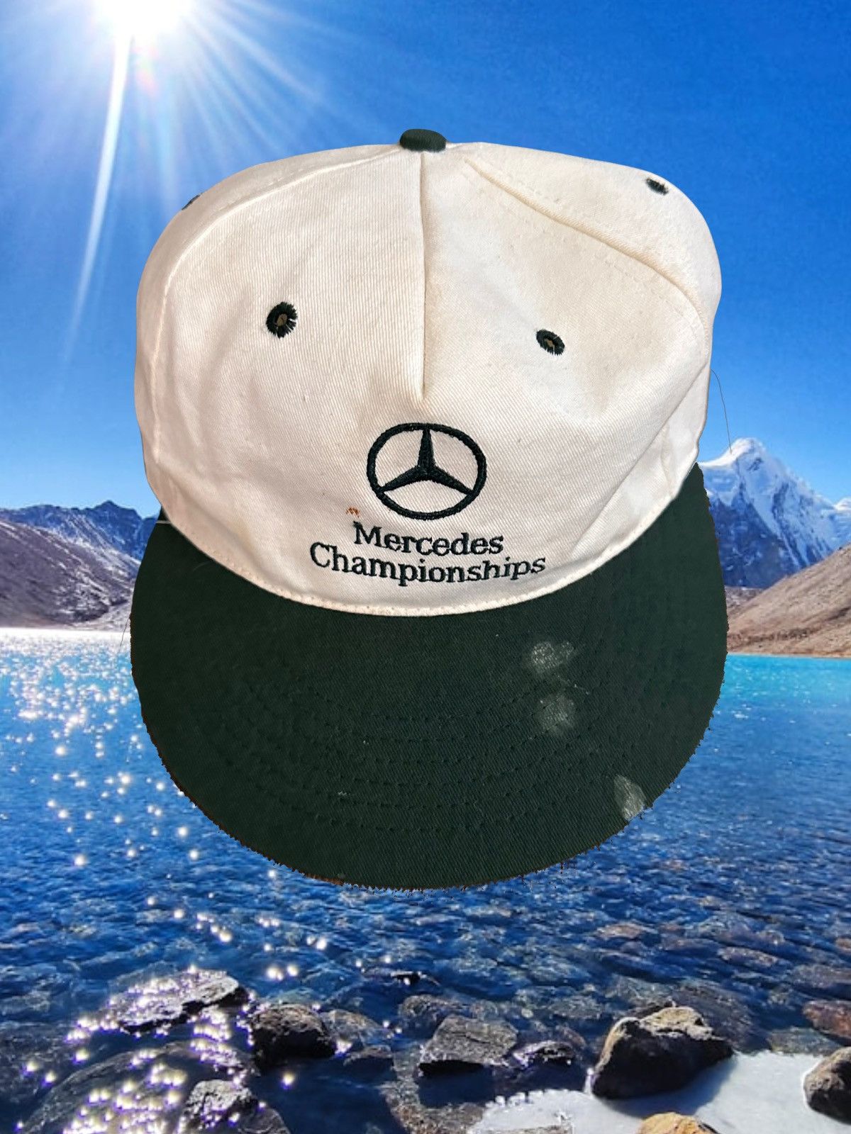 USA製Mercedes-Benz キャップ VINTAGE West McLaren Mercedes Formula 1 Racing Team Hat Cap Black