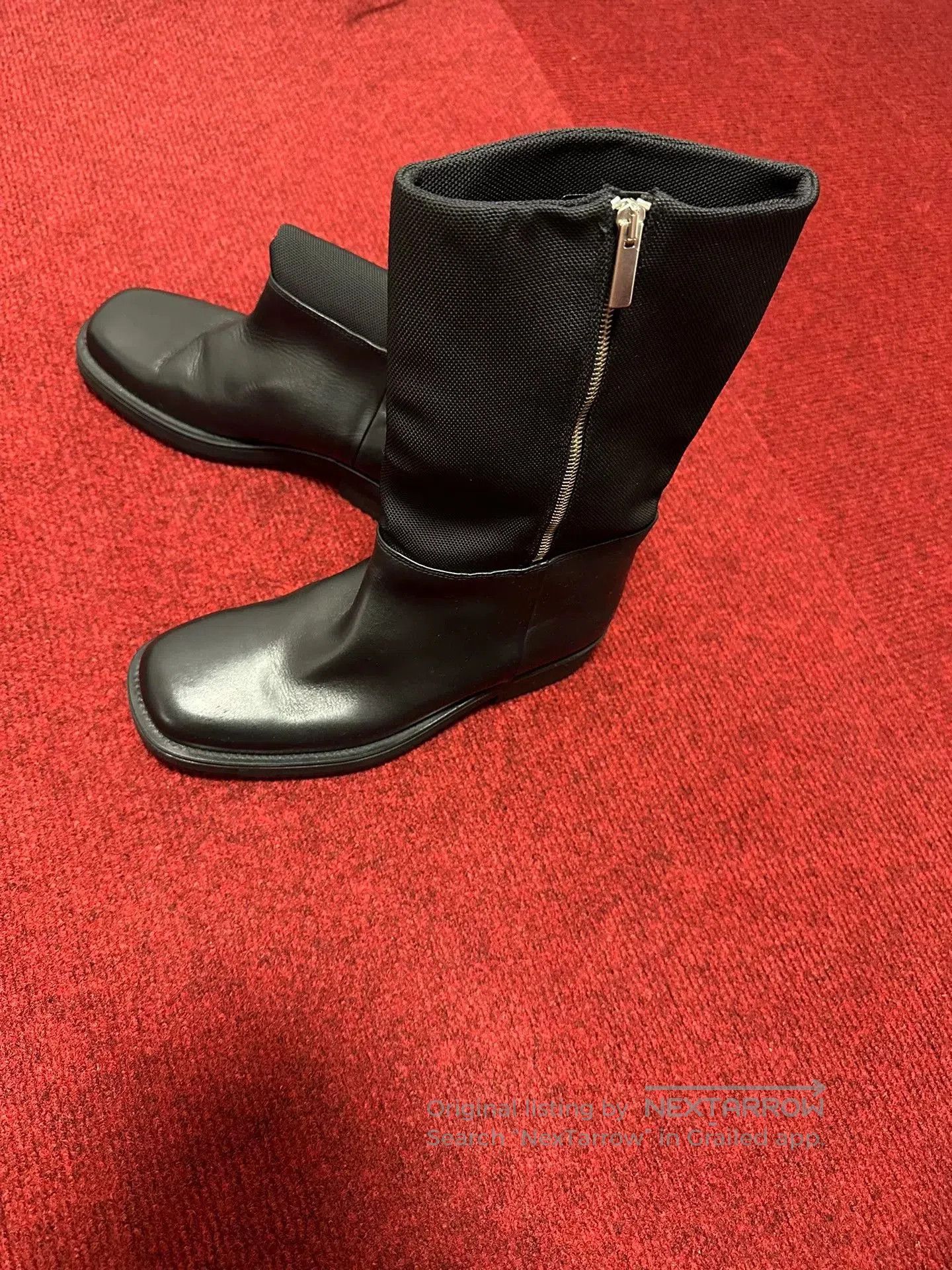 Zara Zara Tracy Leather Boots. Size US 8 / EU 41 - 2 Thumbnail