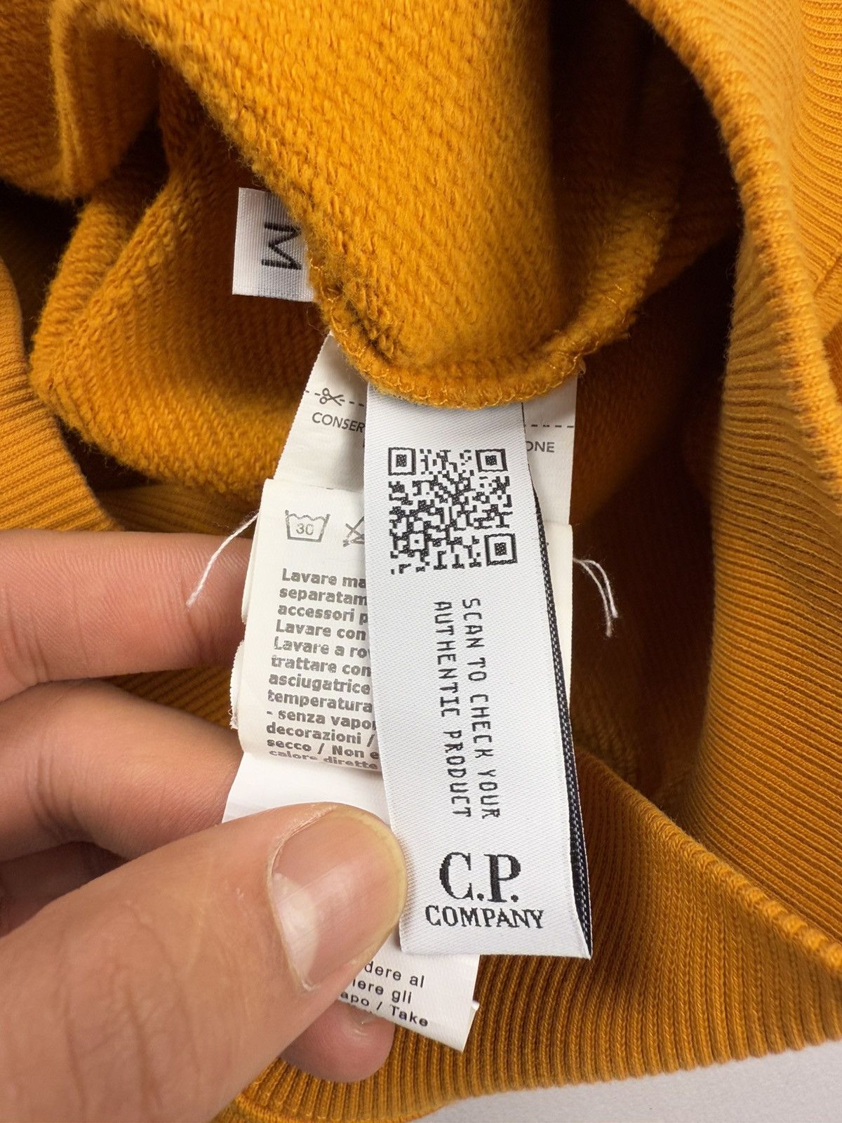 C.P. Company C.P. Company hoodie iconic model orange size M Size US M / EU 48-50 / 2 - 13 Thumbnail