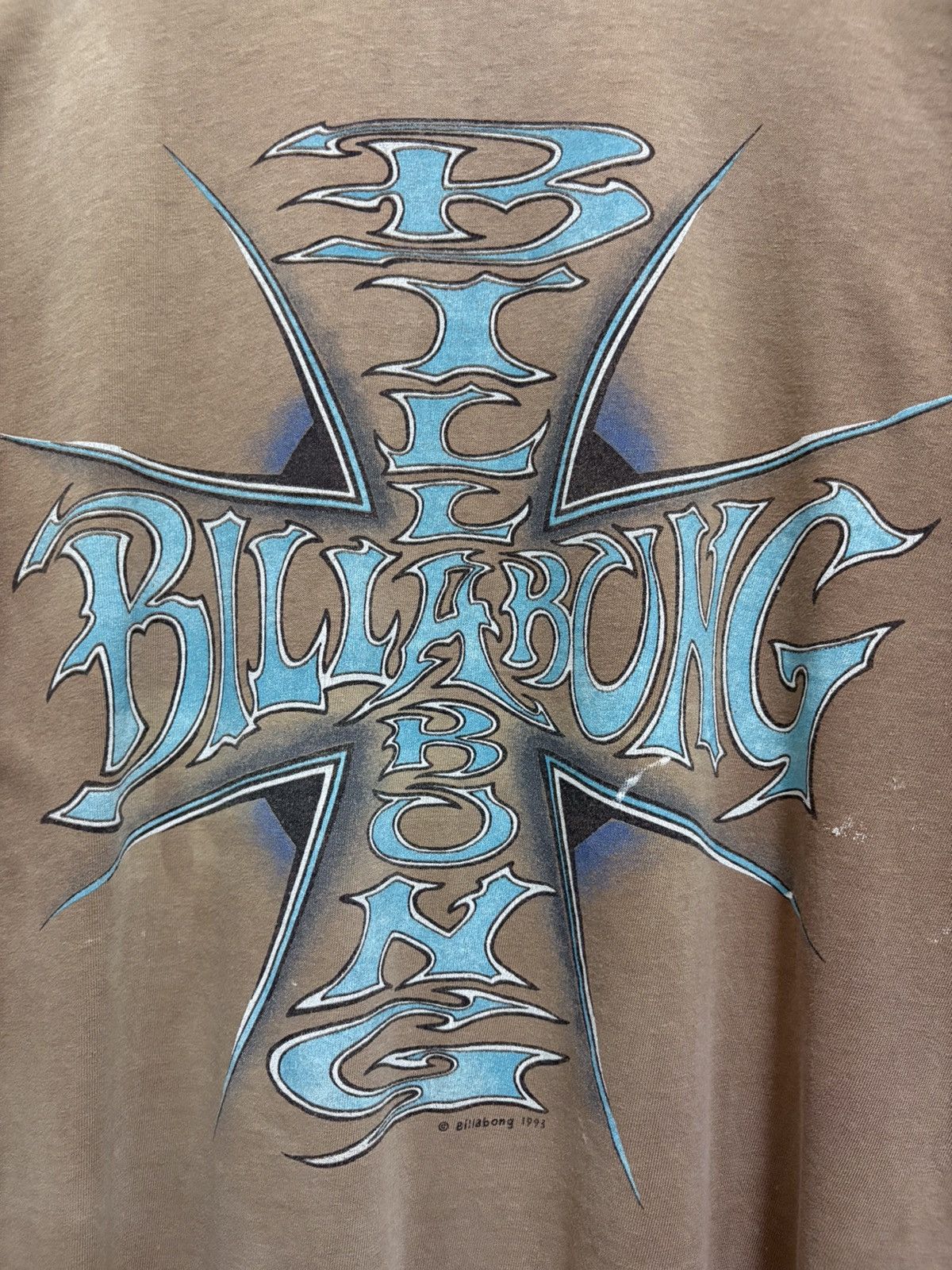 Billabong Vintage 90's Billabong Ripoff West Coast Choppers T-Shirt Size US L / EU 52-54 / 3 - 5 Thumbnail