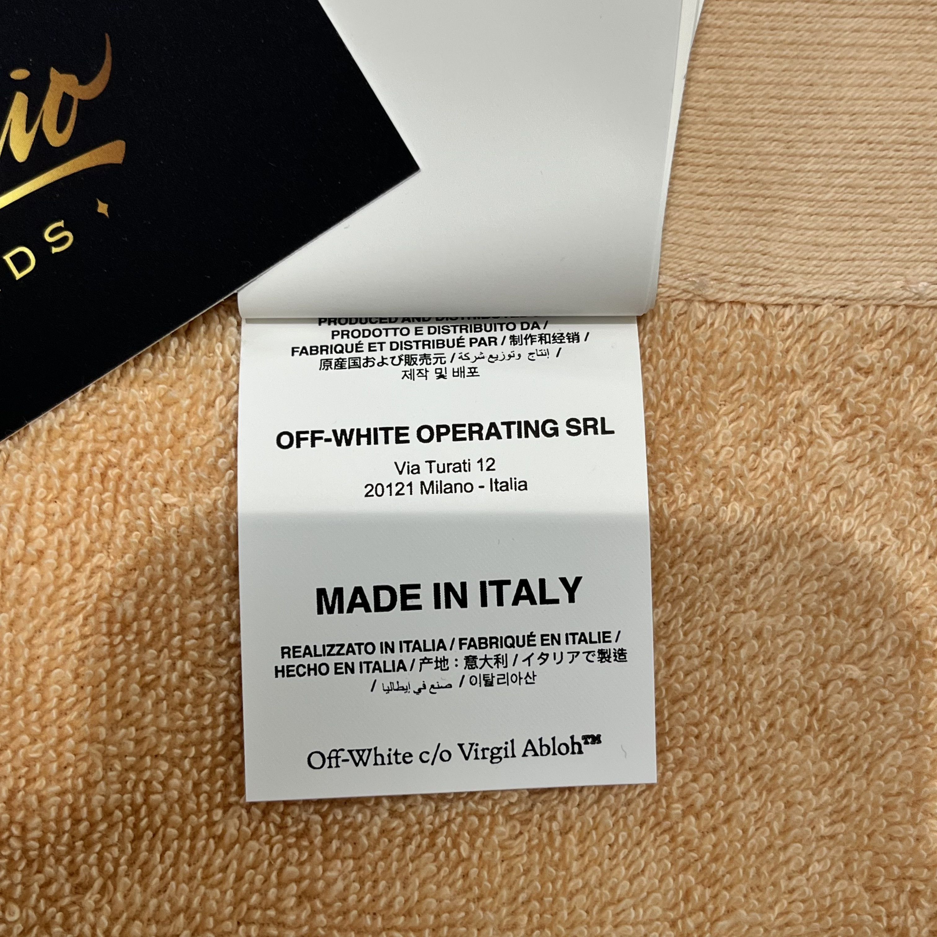 Off-White Off-White Bookish Logo-Jacquard Set Of Two Towels Size ONE SIZE - 19 Thumbnail
