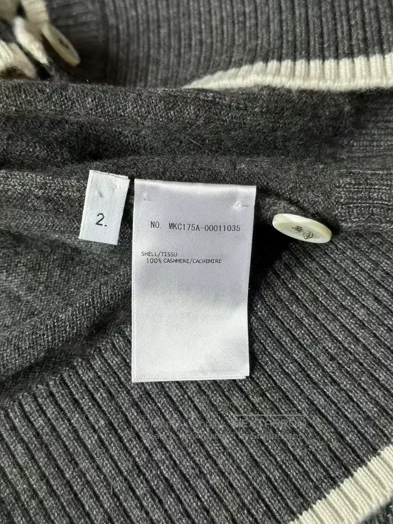 Thom Browne Thom Browne Cashmere Cardigan Size US M / EU 48-50 / 2 - 4 Thumbnail