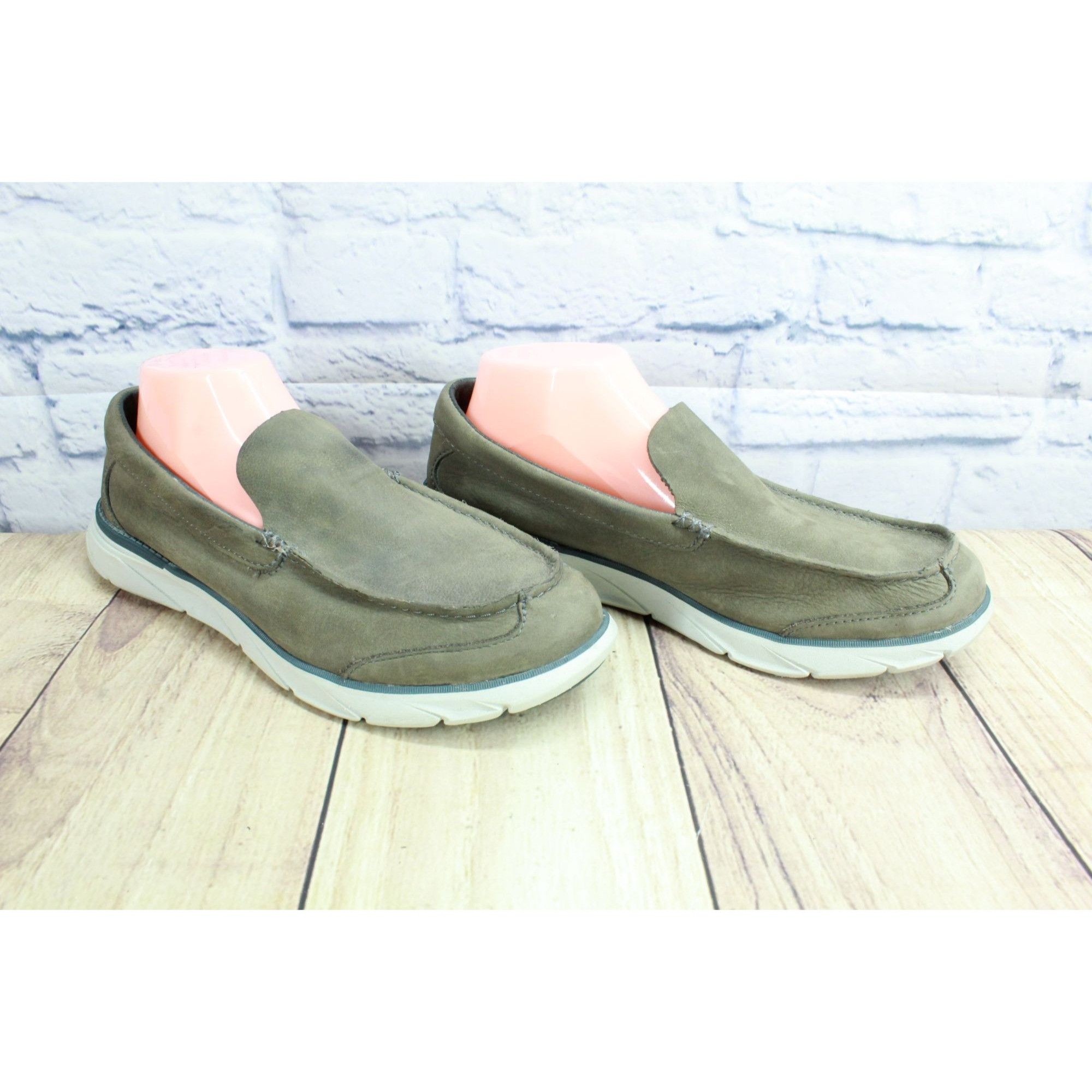 Leather LL Bean Kennebec Men's Leather Slip On Casual Athletic Shoes Size US 8.5 / EU 41-42 - 3 Thumbnail