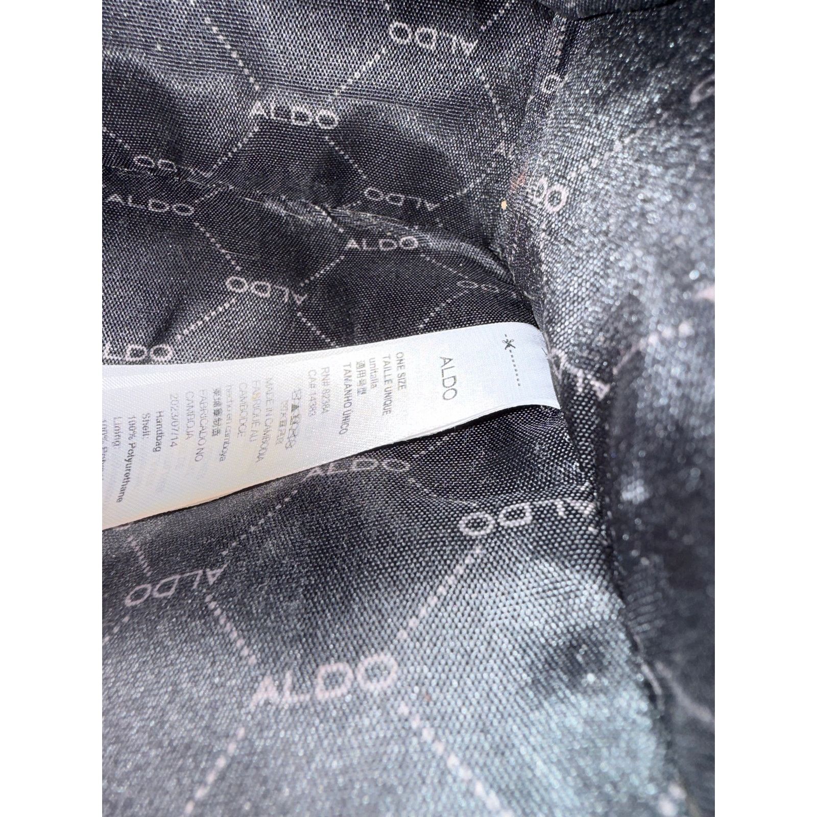 Aldo ALDO DOTROPP Geometric Crossbody Handbag Attached Zip Purse Size ONE SIZE - 10 Thumbnail