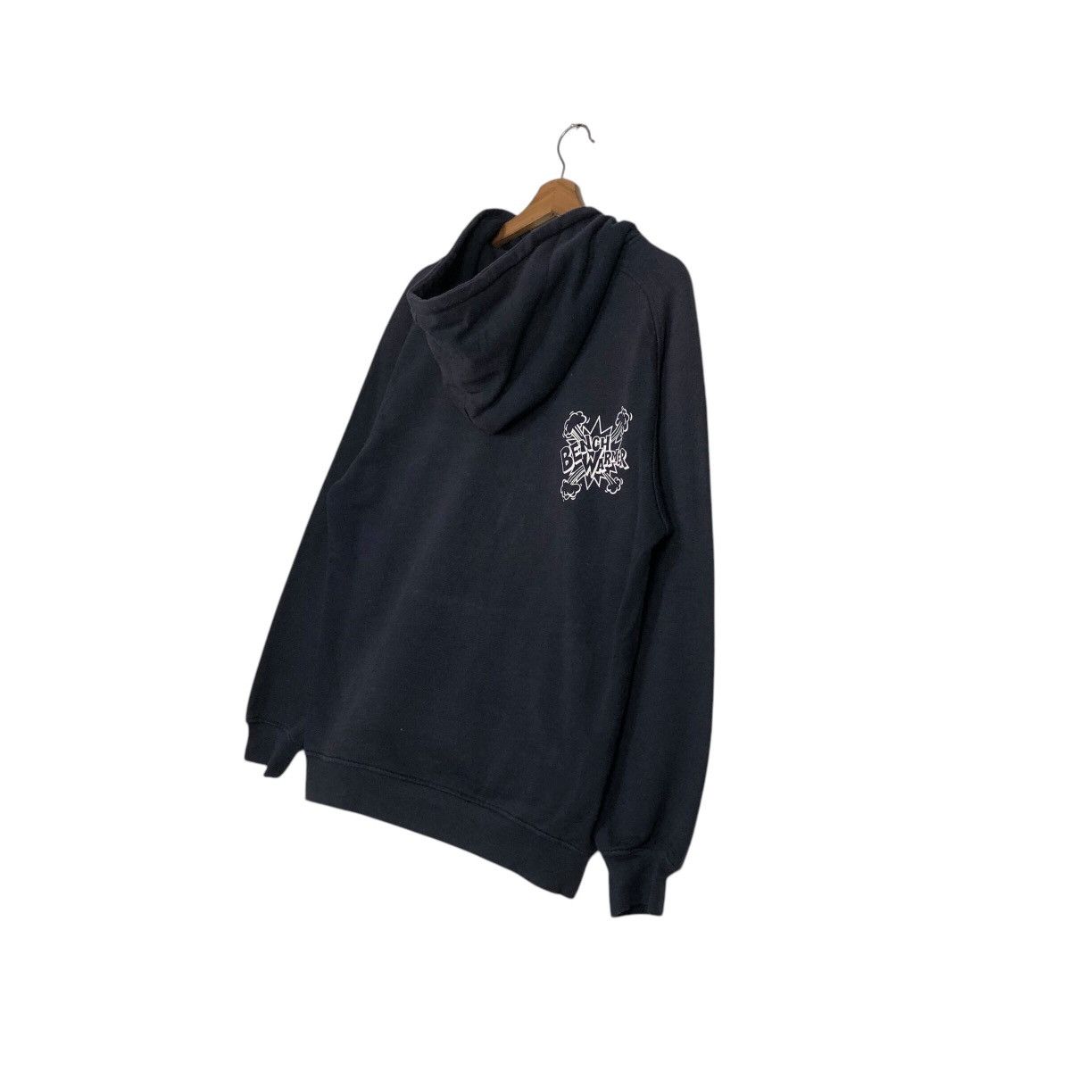 Japanese Brand 📌Vintage Hoodie Pull Over Bench Warmer Basket Ball Big Logo Size US M / EU 48-50 / 2 - 13 Thumbnail