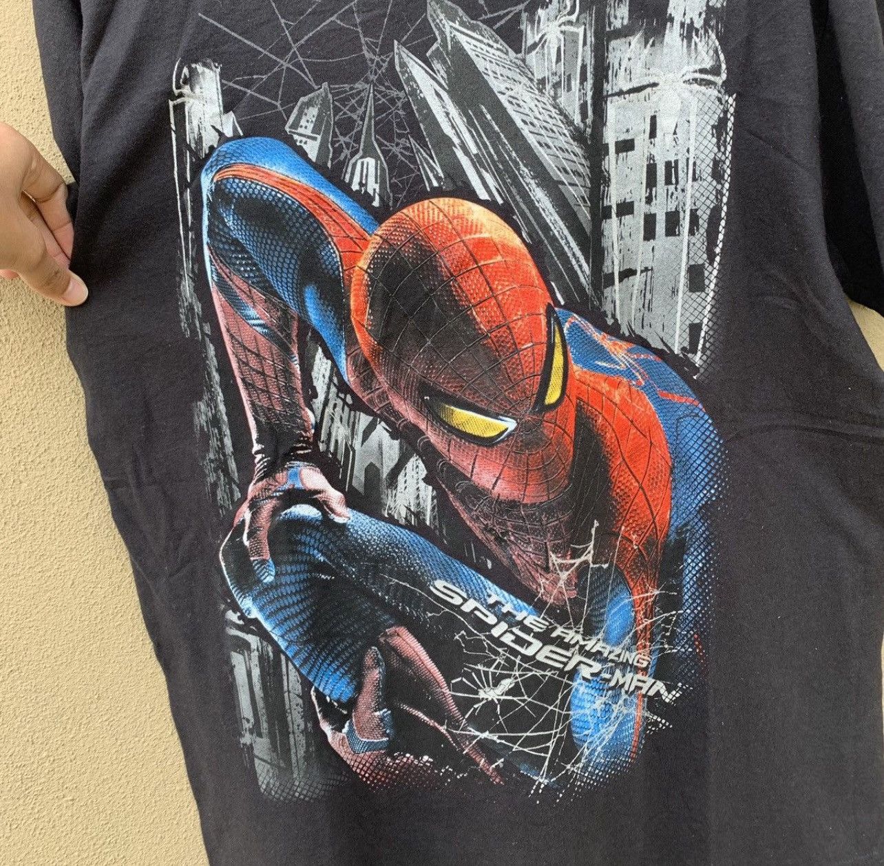 Vintage Y2K The Amazing Spiderman Marvel Comic Graphic Tee Size US L / EU 52-54 / 3 - 2 Thumbnail