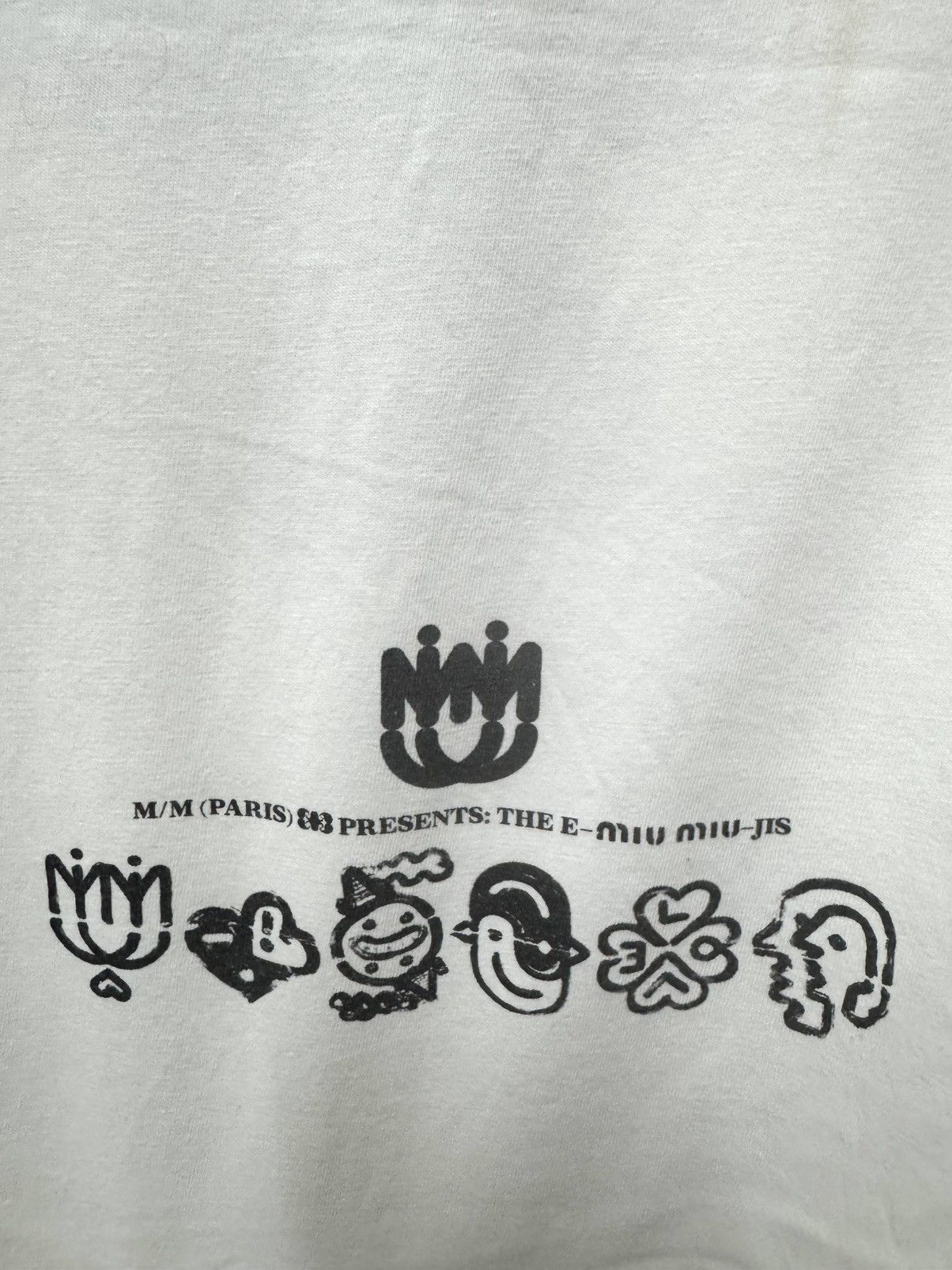 Miu Miu Miu Miu Logo Art Miow Miow Luxury T shirt Size US S / EU 44-46 / 1 - 7 Thumbnail