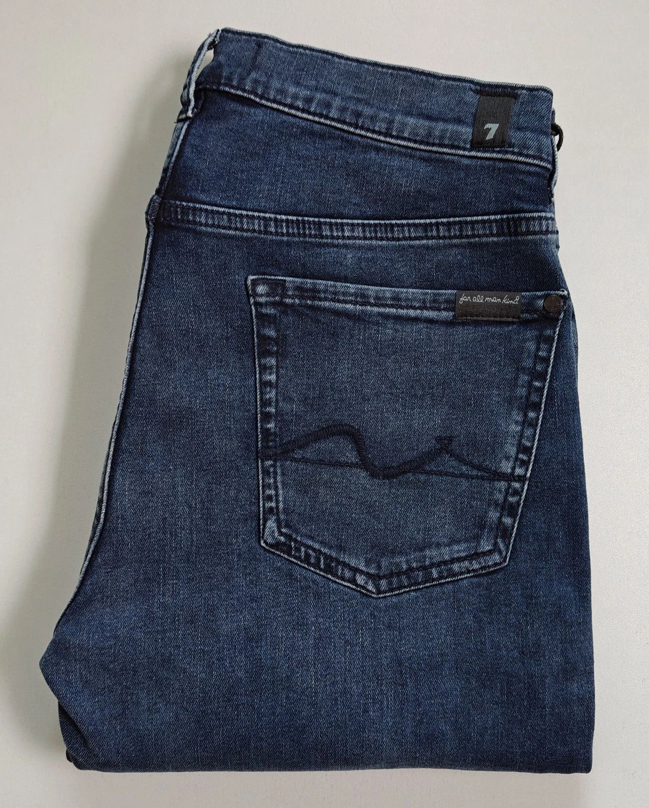 7 For All Mankind 7 For All ManKind Slimmy Rinse Men's Jeans T / 6003 Size US 30 / EU 46 - 1 Thumbnail