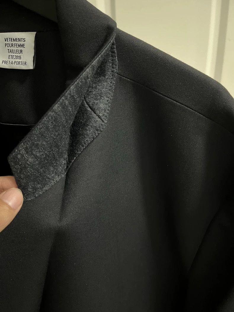 Vetements Vetements 15ss Oversized Wool Suit Size US S / EU 44-46 / 1 - 5 Thumbnail