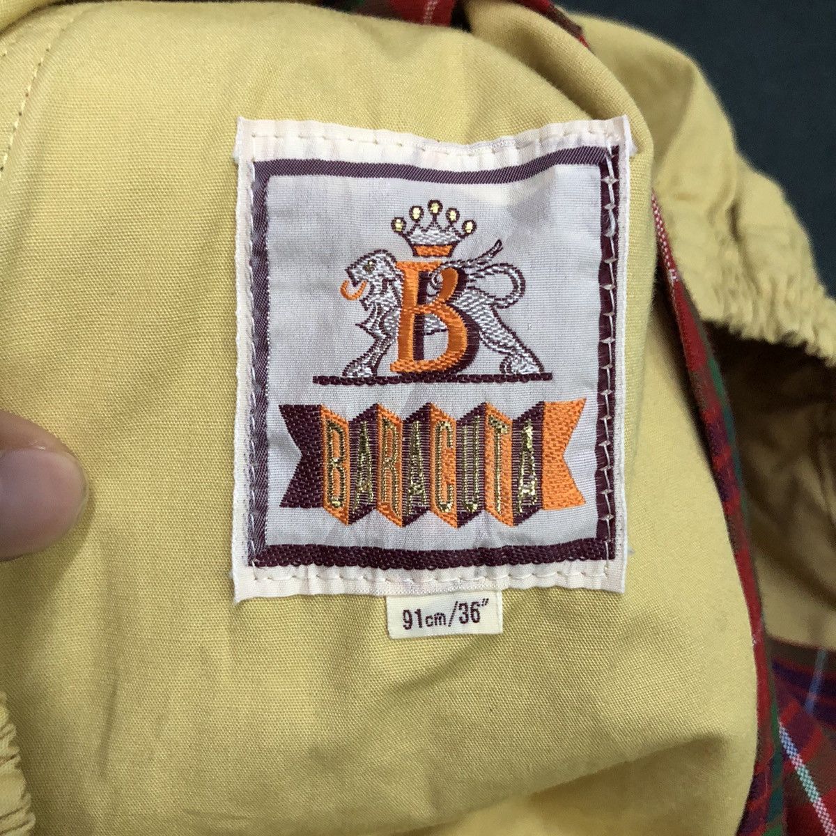 Baracuta Vintage Baracuta Japan Big Logo Zipper Ups Jacket Size US M / EU 48-50 / 2 - 17 Thumbnail