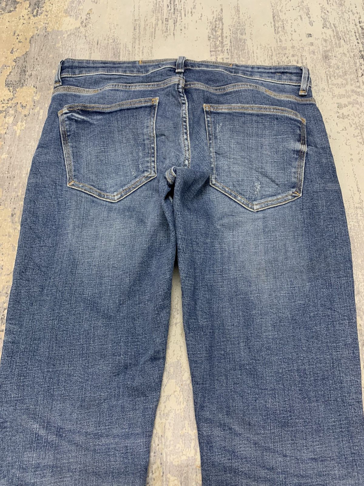 Designer × Jean × Zara Zara Thrasher Skinny-Fit Distressed Jeans 34x30 Size US 34 / EU 50 - 14 Thumbnail