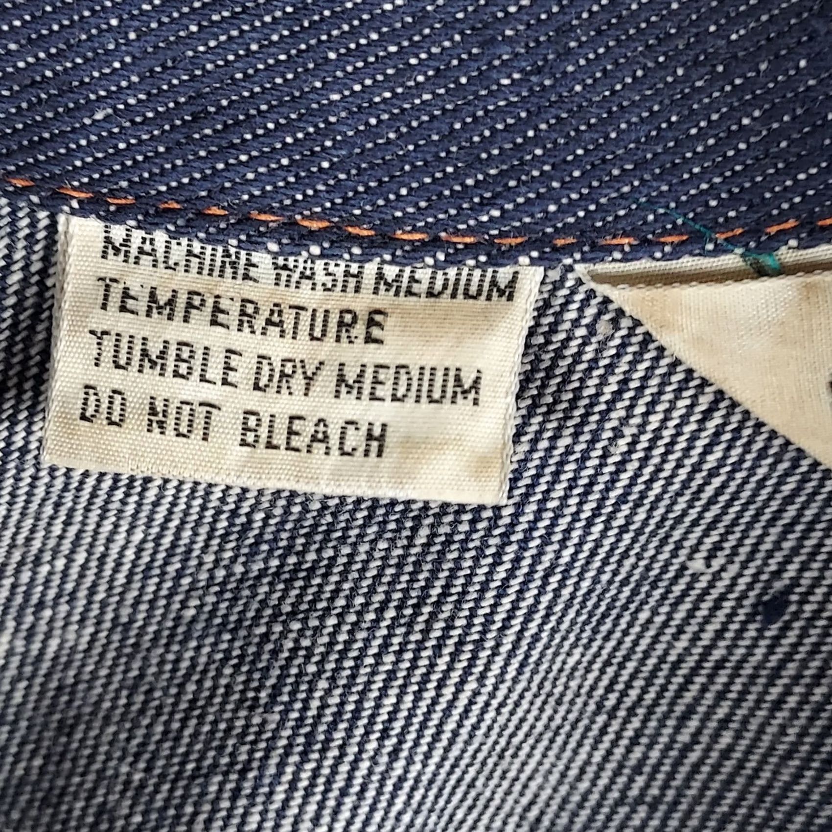 Vintage VINTAGE Kmart Denim Jacket Mens Large Blue Trucker Style 90s Jacket Casual Button Cotton Denim Mens L Blue 90s Trucker Jacket Size US L / EU 52-54 / 3 - 5 Thumbnail