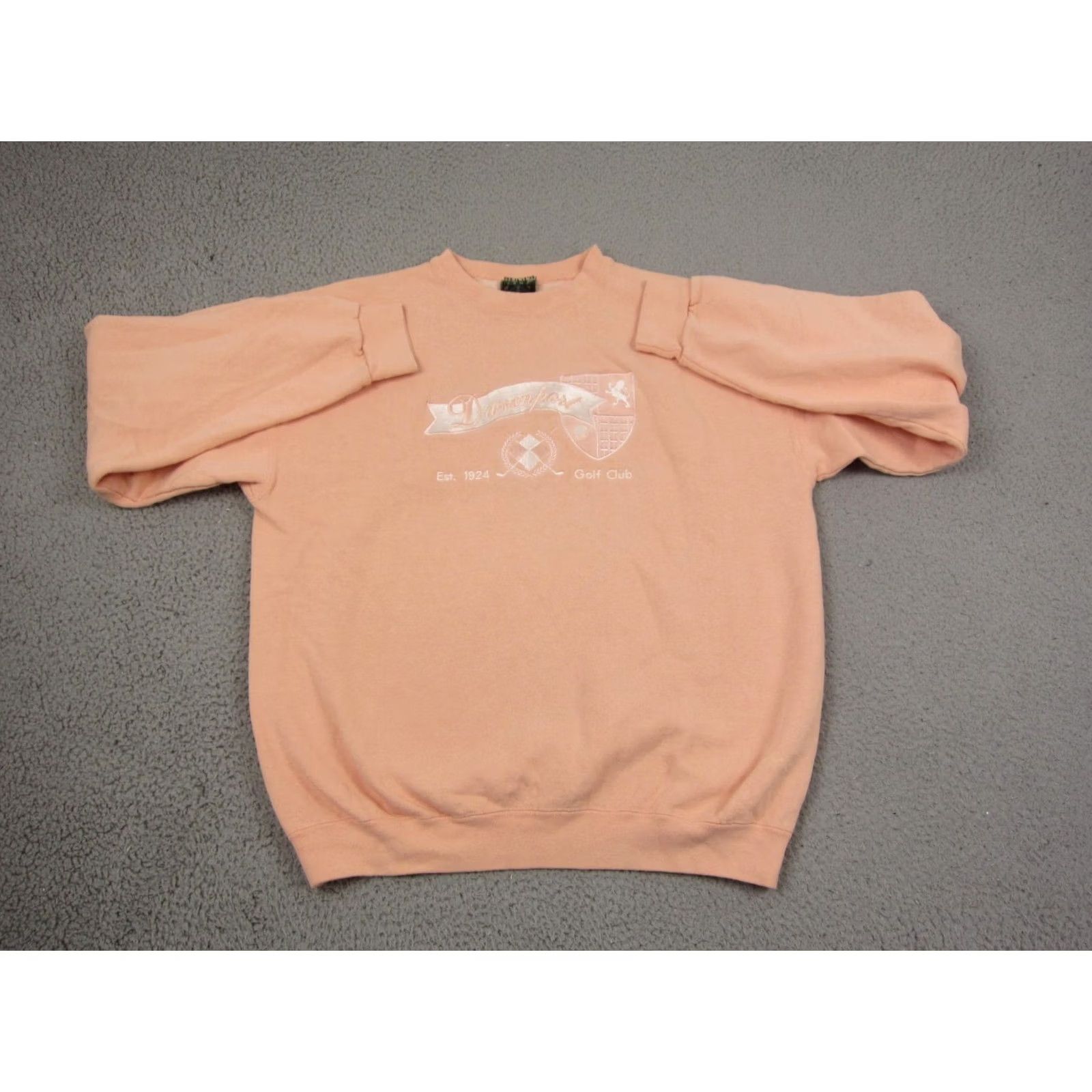 Vintage Vintage Camp David Sweatshirt Mens M Orange Cotton Fleece Crew Neck 90s Classic All Seasons Golf Jo barn Size US M / EU 48-50 / 2 - 2 Thumbnail