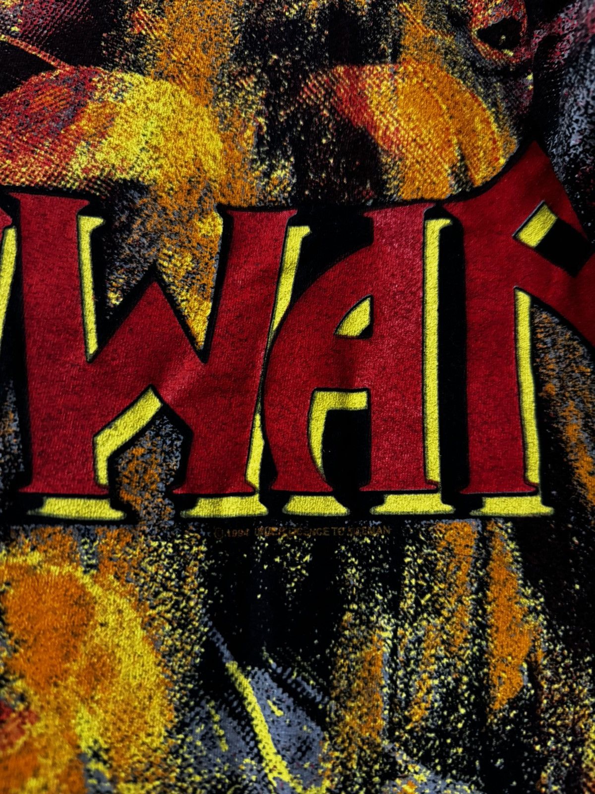 Band Tees RARE VINTAGE MANOWAR 1994 SKULL METAL T-SHIRT BAND GRAIL Size US XL / EU 56 / 4 - 9 Thumbnail