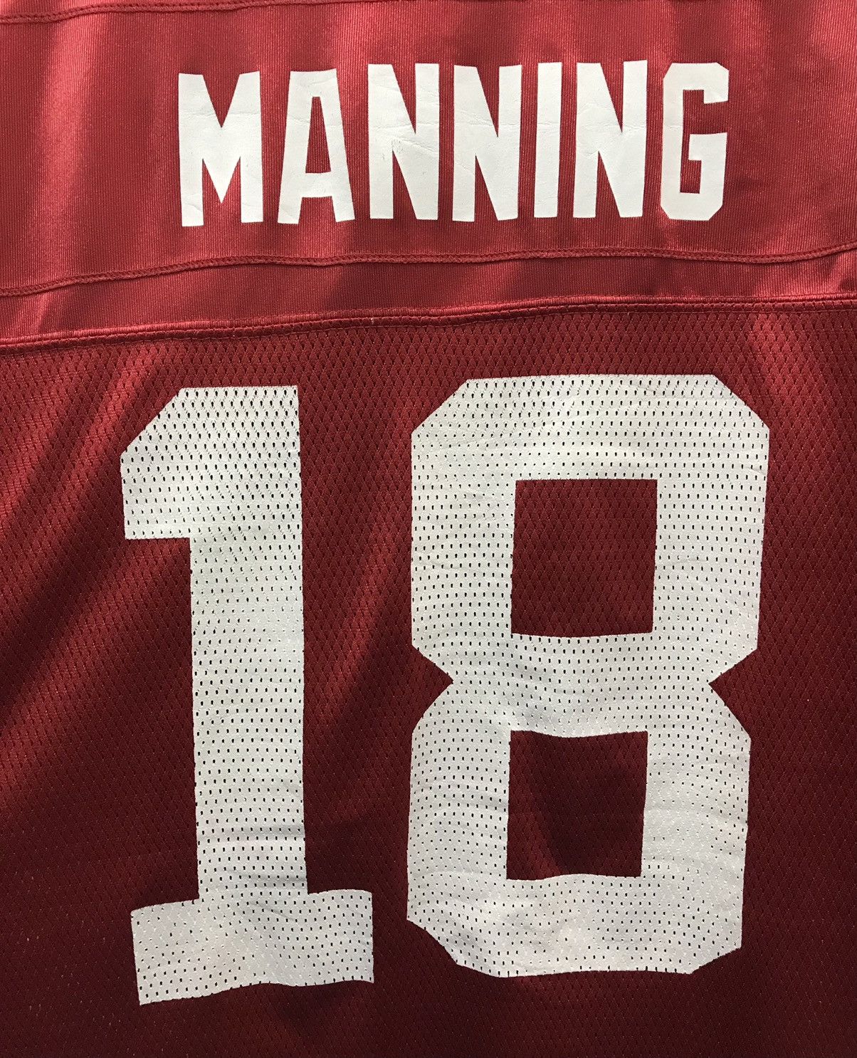 NFL × Reebok × Vintage Vintage NFL Onfield Reebok Manning 18 Jerseys Size US XL / EU 56 / 4 - 6 Thumbnail