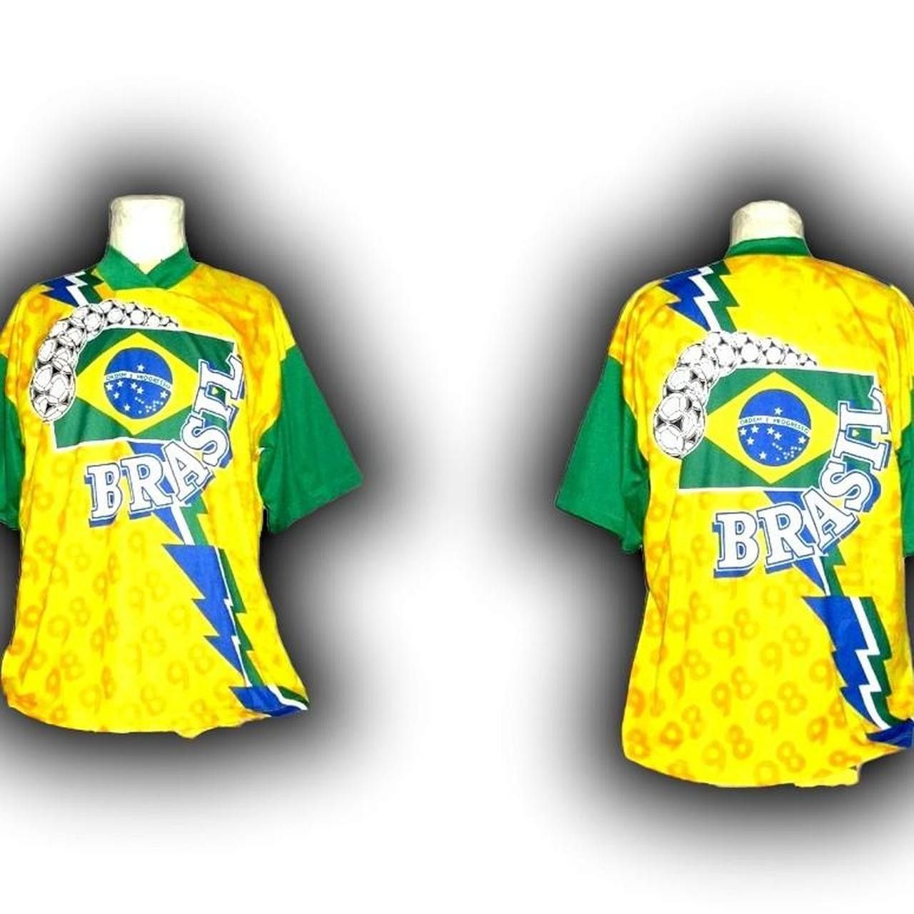 Other Fc Brazil 1998 1999 Icon Nostalgia Fan Shirt Jersey Size US XL / EU 56 / 4 - 3 Thumbnail