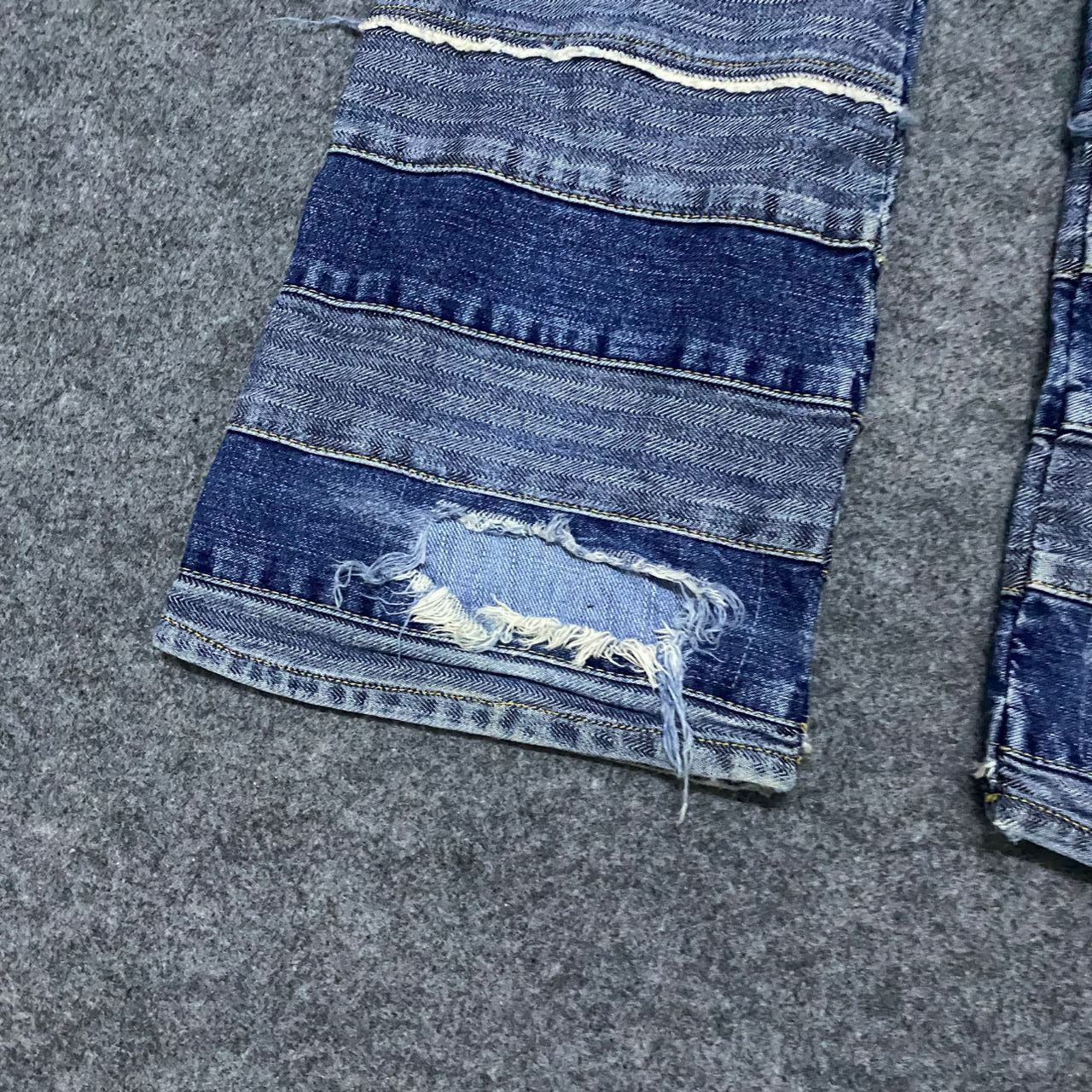 Hysteric Glamour Delete Vintage Kinky Hysteric Glamour Patchwork Hagi Denim Size US 31 - 13 Thumbnail