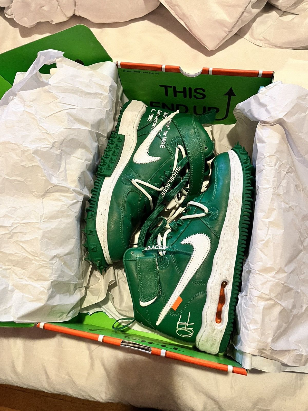Nike × Off-White Off white Air Force one Size US 9.5 / EU 42-43 - 1 Thumbnail