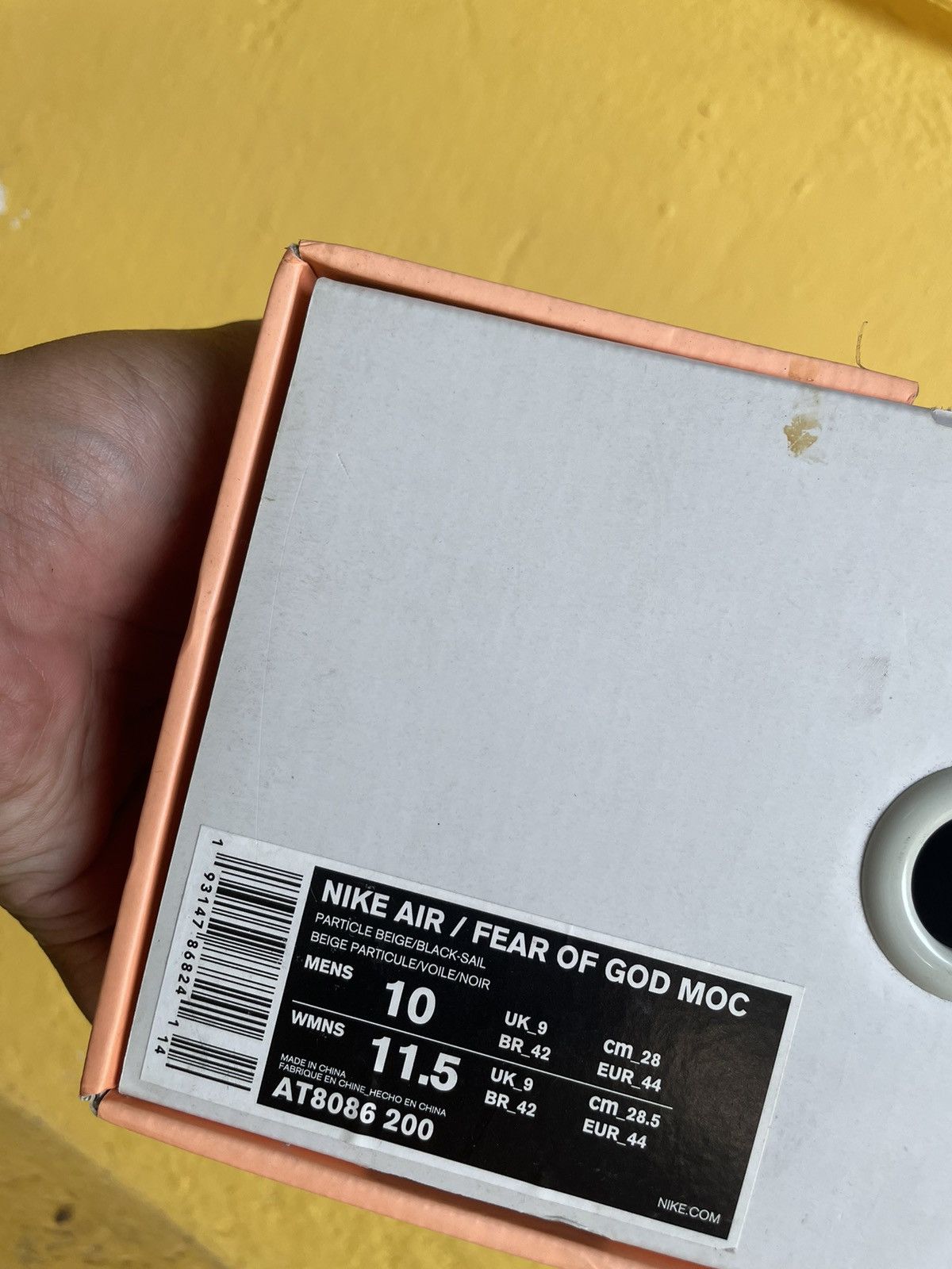 Fear of God × Nike Nike Air / Fear of God MOC Sneakers Shoes Size US 10 / EU 43 - 13 Thumbnail