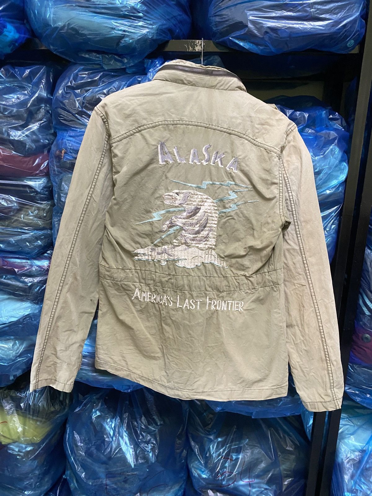 Other VINTAGE 90S ALASKA WHITE TIGER SUKAJAN FIELD JACKET Size US XS / EU 42 / 0 - 1 Thumbnail
