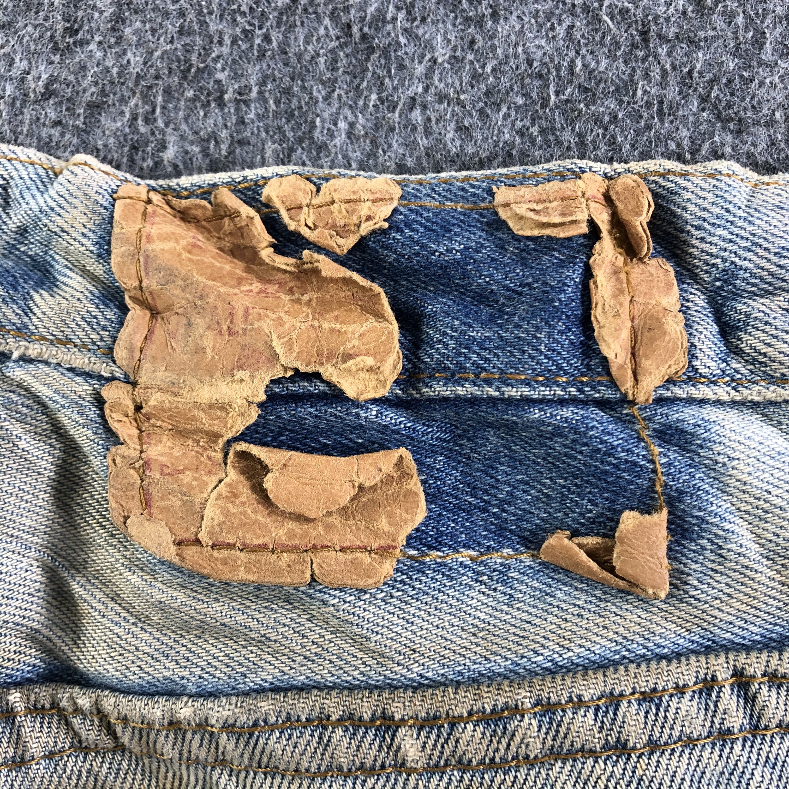 Levi's Vintage Light Wash Levis 501 Jeans-J3982 Size US 34 / EU 50 - 5 Thumbnail