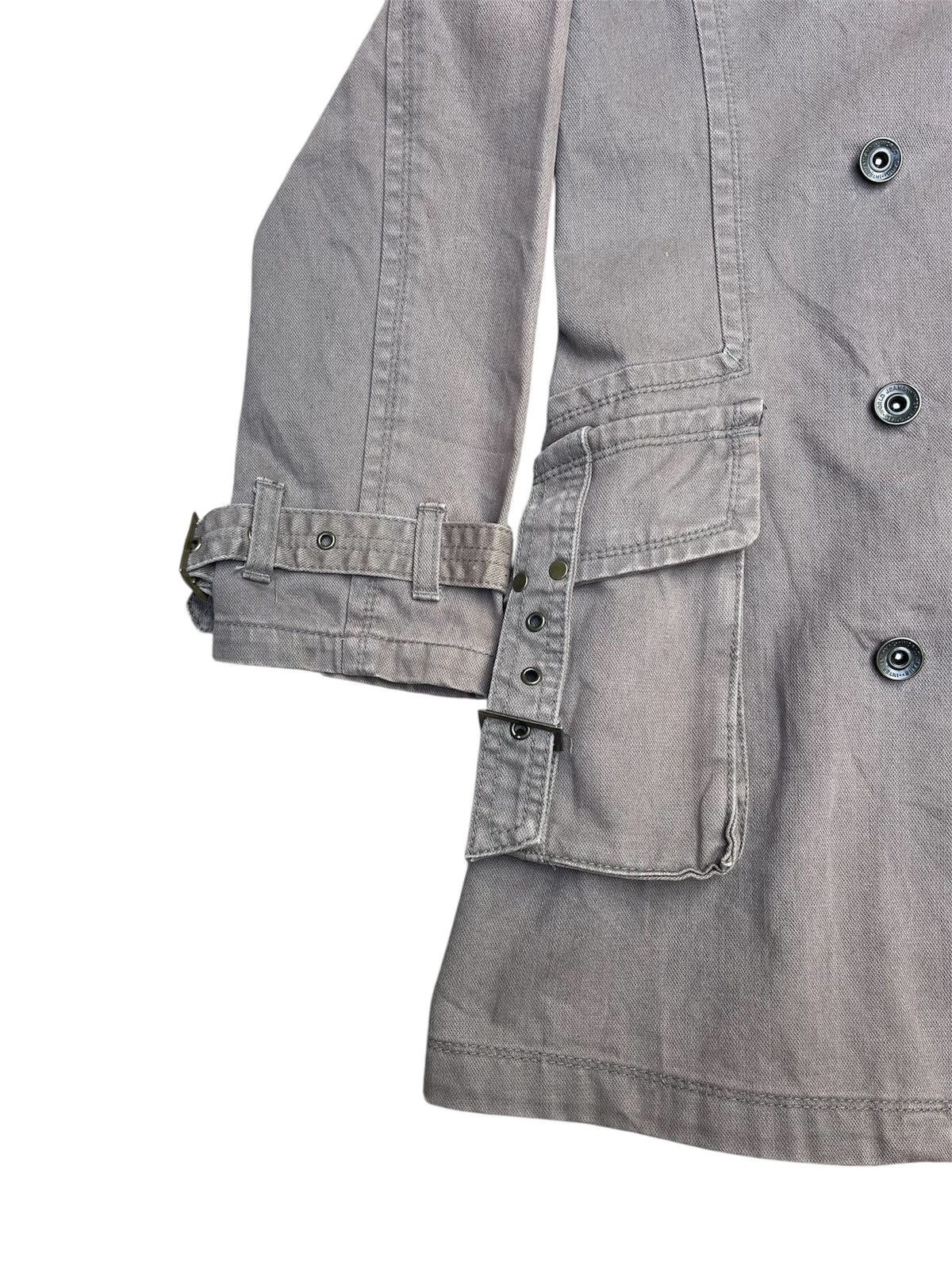 Japanese Brand × Other Military Style Double-Breasted Long Coat Utility Pockets Size S / US 4 / IT 40 - 3 Thumbnail