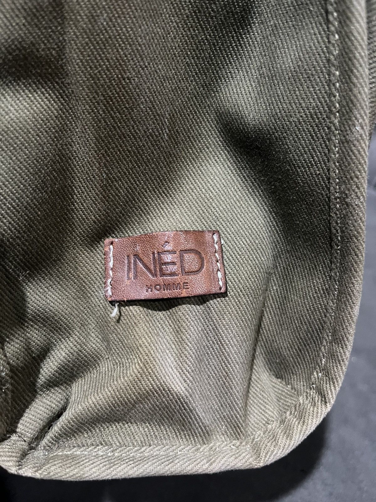 Yohji Yamamoto Authentic INED HOMME By Yohji Yamamoto Militry Bag Size ONE SIZE - 16 Thumbnail