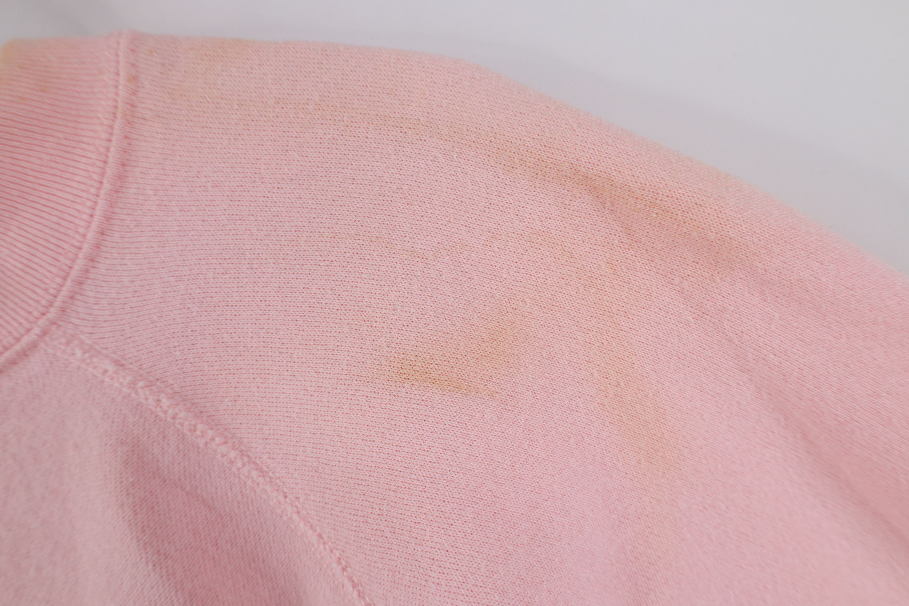 Vintage Vintage 80s 90s Streetwear Blank Crewneck Sweatshirt Pink Size S / US 4 / IT 40 - 5 Thumbnail