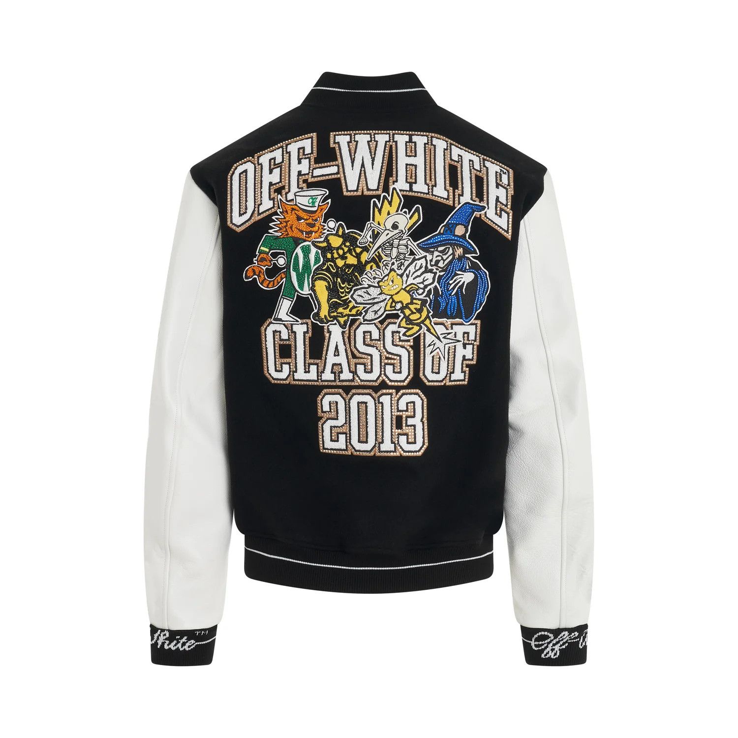Off-White o1mris0824 Jacket in Black & White Size US M / EU 48-50 / 2 - 4 Thumbnail