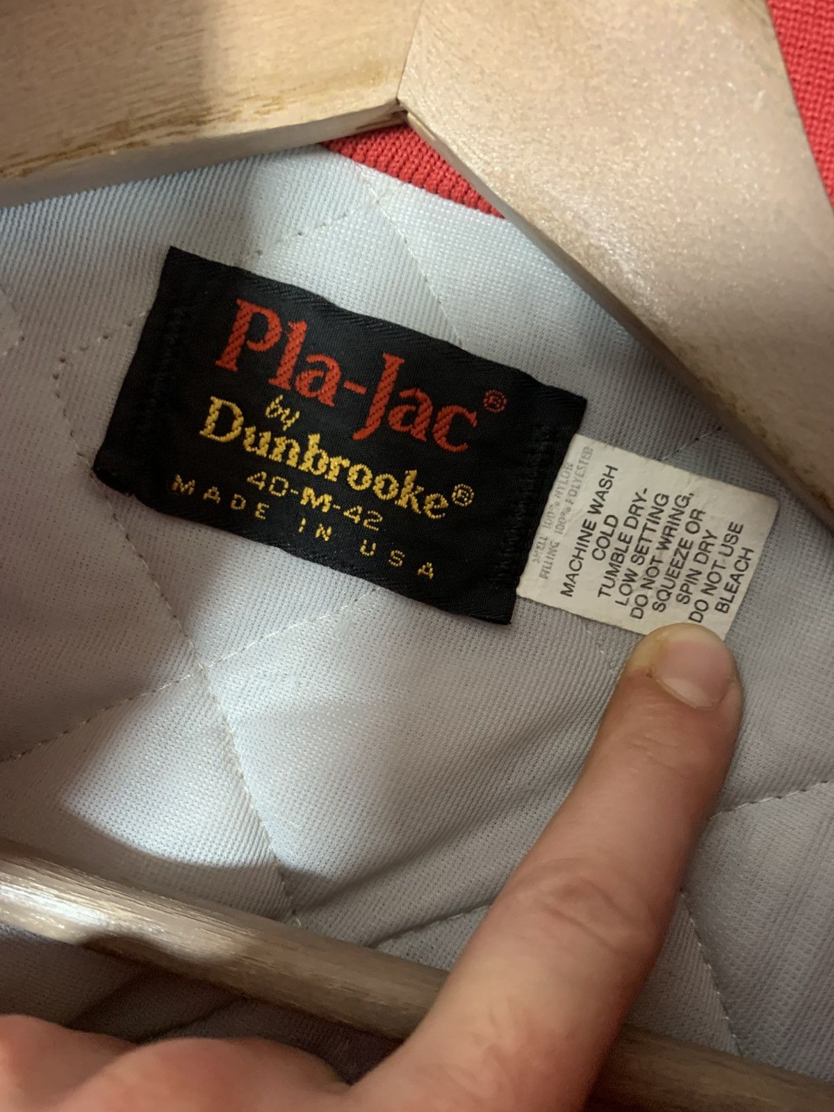 NBA Vintage Chicago Bulls Pla-Jac by Dunbrooke jacket Size US M / EU 48-50 / 2 - 3 Thumbnail