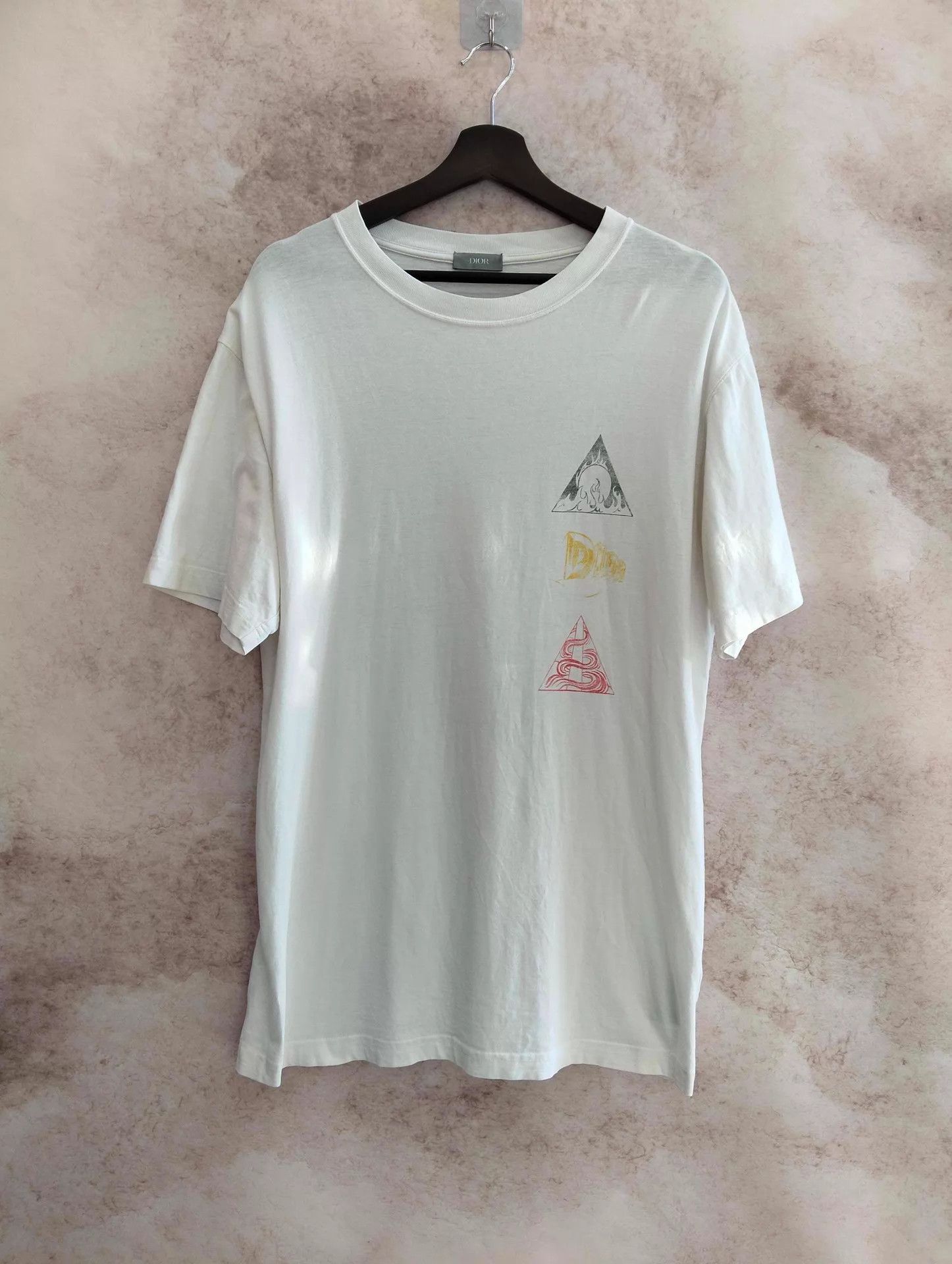 Dior DIOR Printed Straight Short Sleeve T-shirt M Size US M / EU 48-50 / 2 - 1 Thumbnail