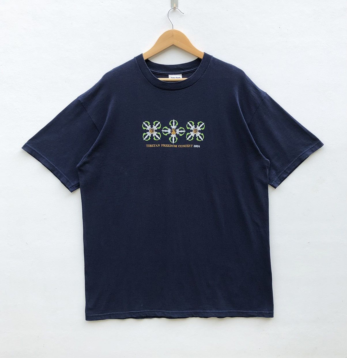 Band Tees Vintage 2001 Tibetan Freedom Concert Shirt Size US XL / EU 56 / 4 - 1 Thumbnail