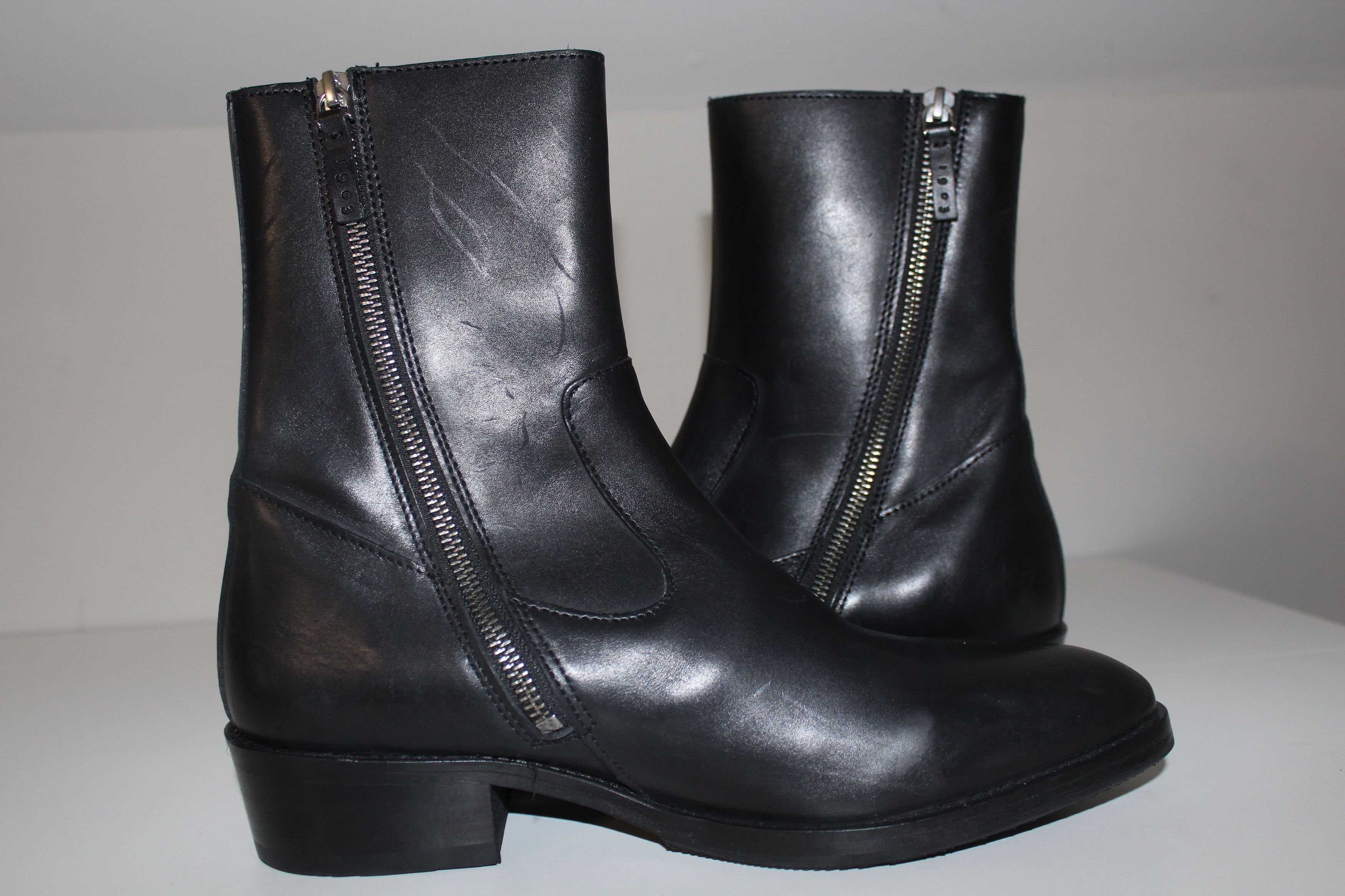 Tiger of Sweden Tiger Of Sweden Black Leather Berling Boots Size 41 8 Size US 8 / EU 41 - 7 Thumbnail