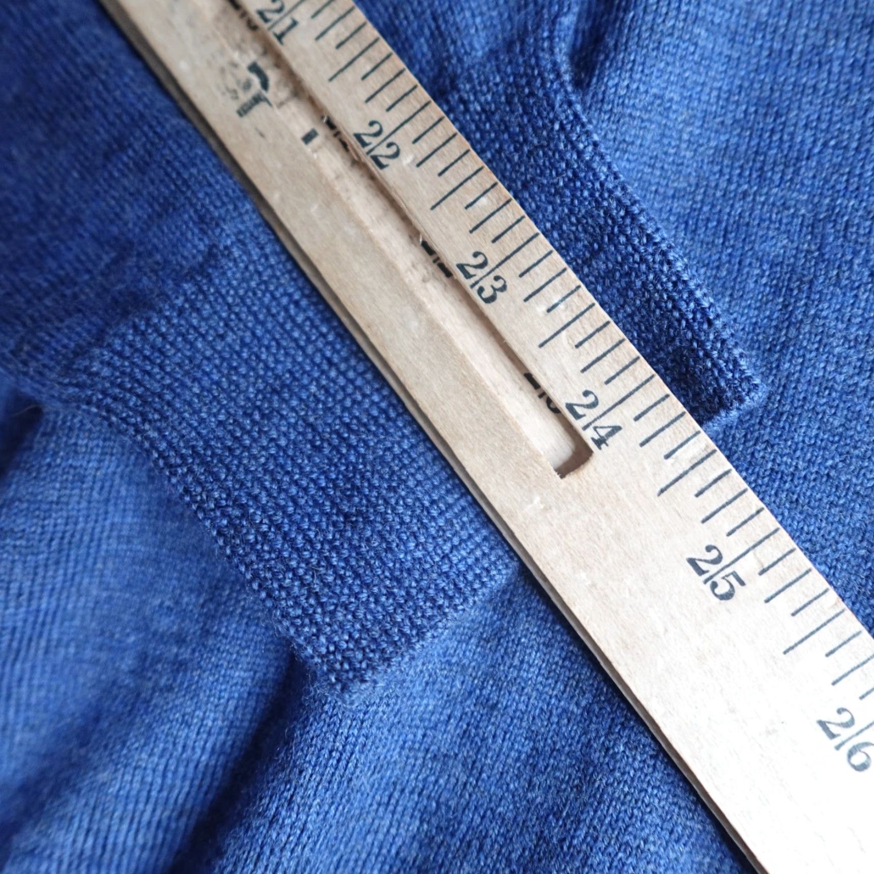Vintage Paul Fredrick Sweater Long Sleeve Blue 100% Merino Wool Mock Neck Pullover S Regular Men Knit Knitwear Vintage No Size US S / EU 44-46 / 1 - 2 Thumbnail