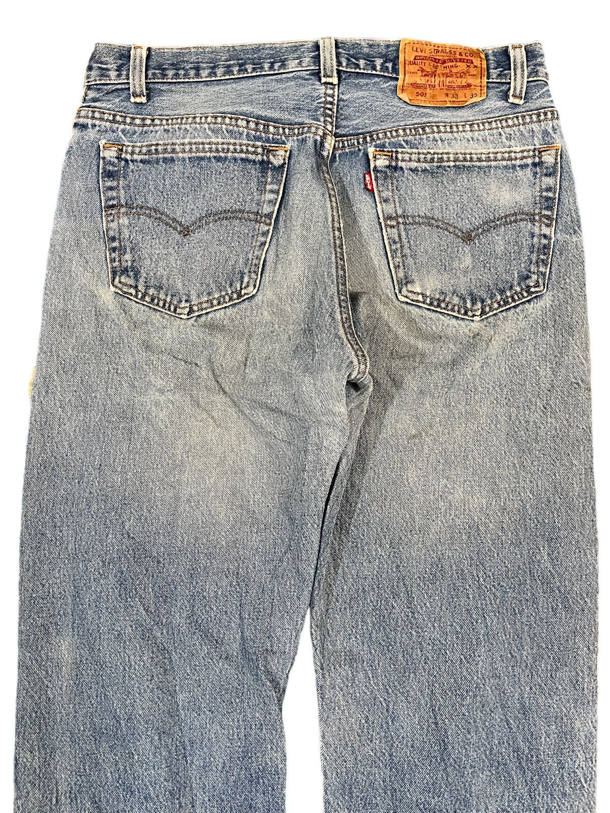 Levi's Vintage Levi’s 80’s 501 Distressed Denim Size US 32 / EU 48 - 5 Thumbnail