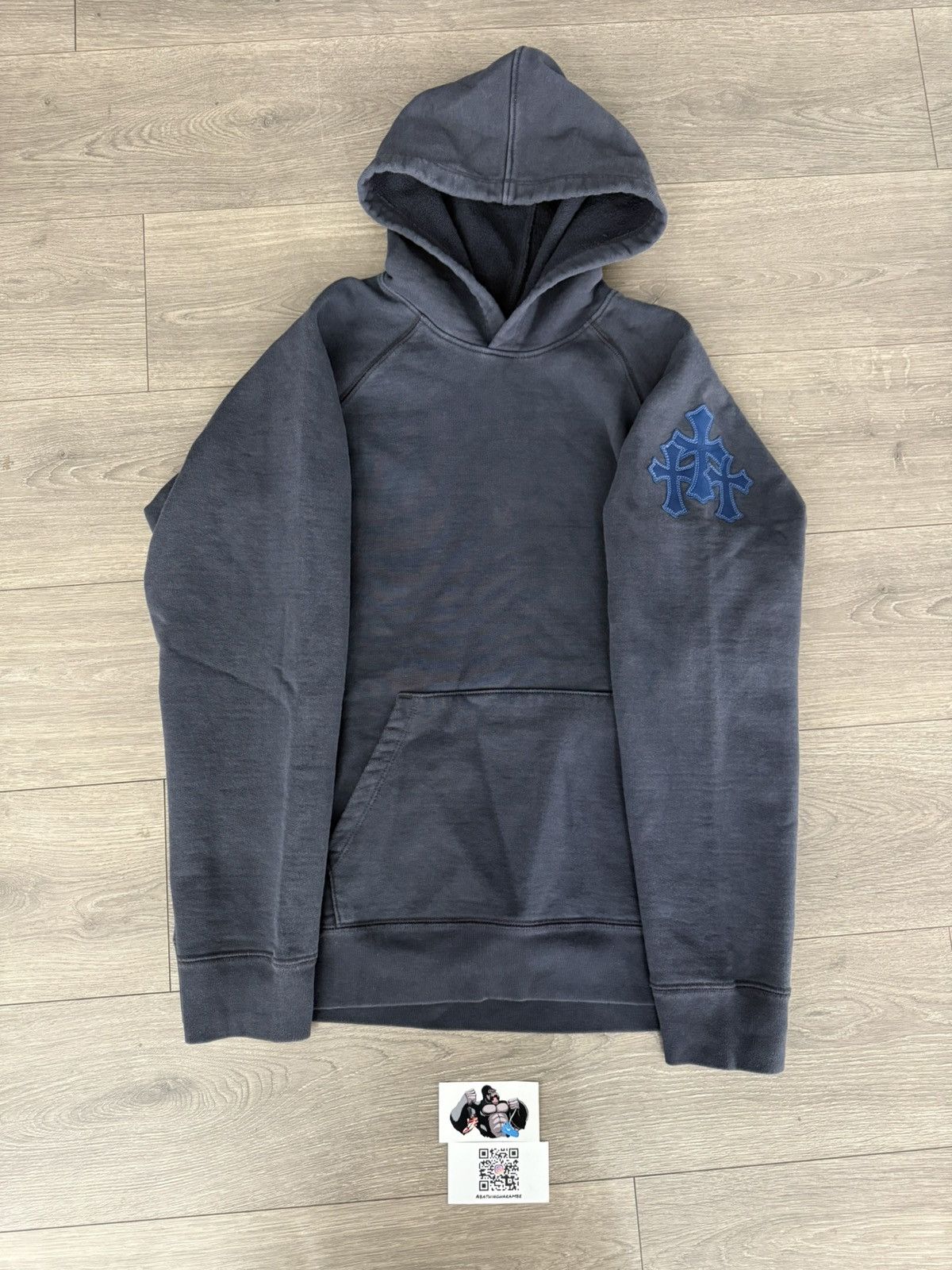 Chrome Hearts Chrome Hearts Paper Jam Triple Leather Cross Patch Hoodie Size US XL / EU 56 / 4 - 2 Thumbnail