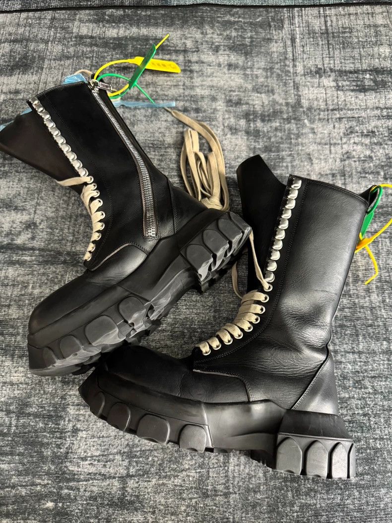 Rick Owens Rick Owens Octopus lacing boots Size US 4.5 / IT 34.5 - 4 Thumbnail
