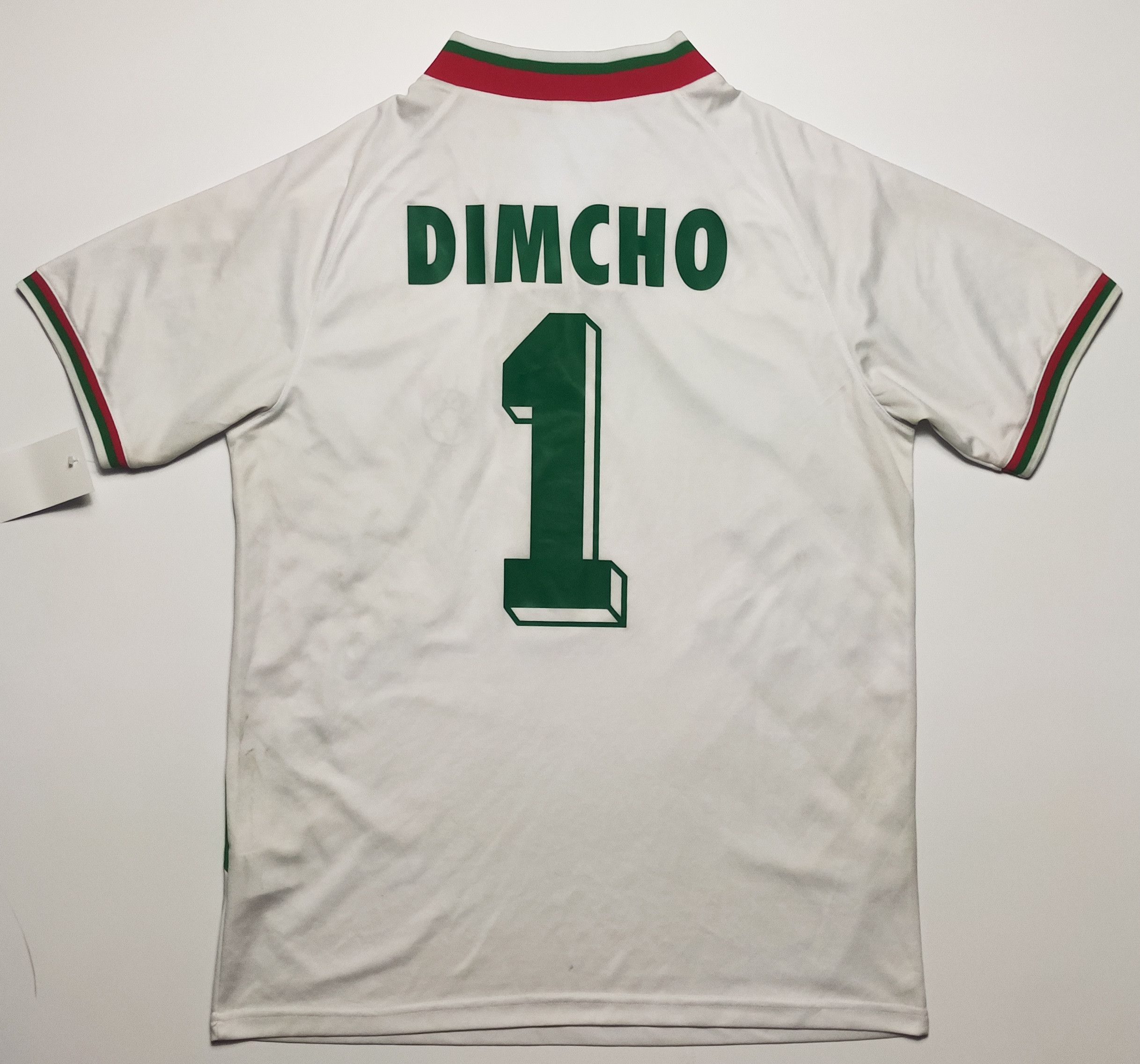 Other Dimcho #1 Bulgaria 1994 Home Shirt Kit Jersey Size US XL / EU 56 / 4 - 2 Thumbnail