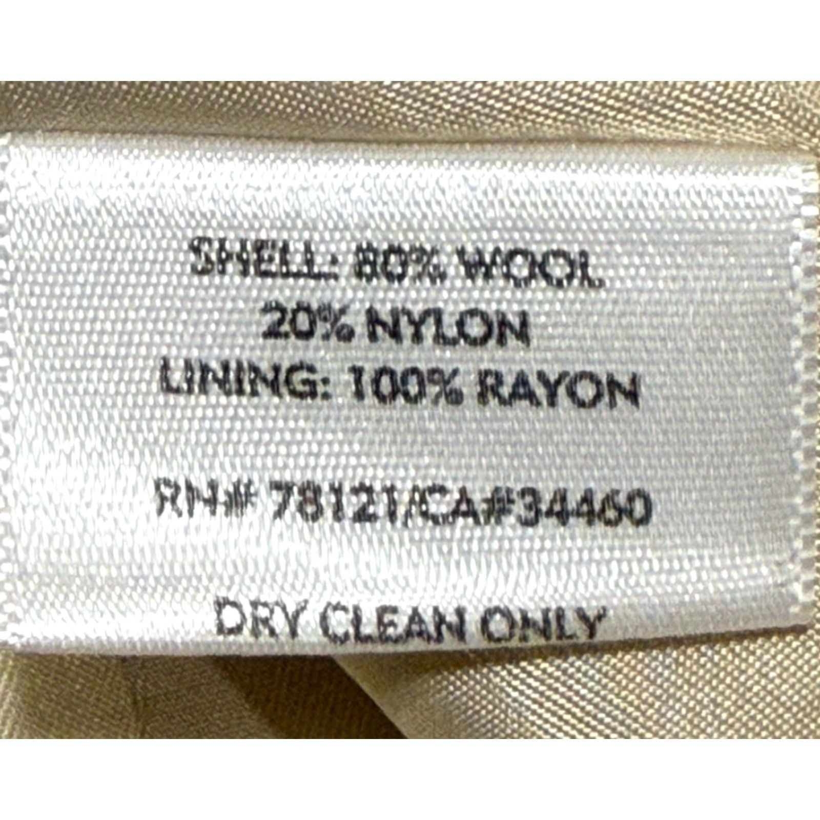 Eileen Fisher Eileen Fisher Blazer Wool Boucle Cream Size L Womens Professional Pockets Hook & Eye Closure Shawl Collar Size M / US 6-8 / IT 42-44 - 4 Thumbnail