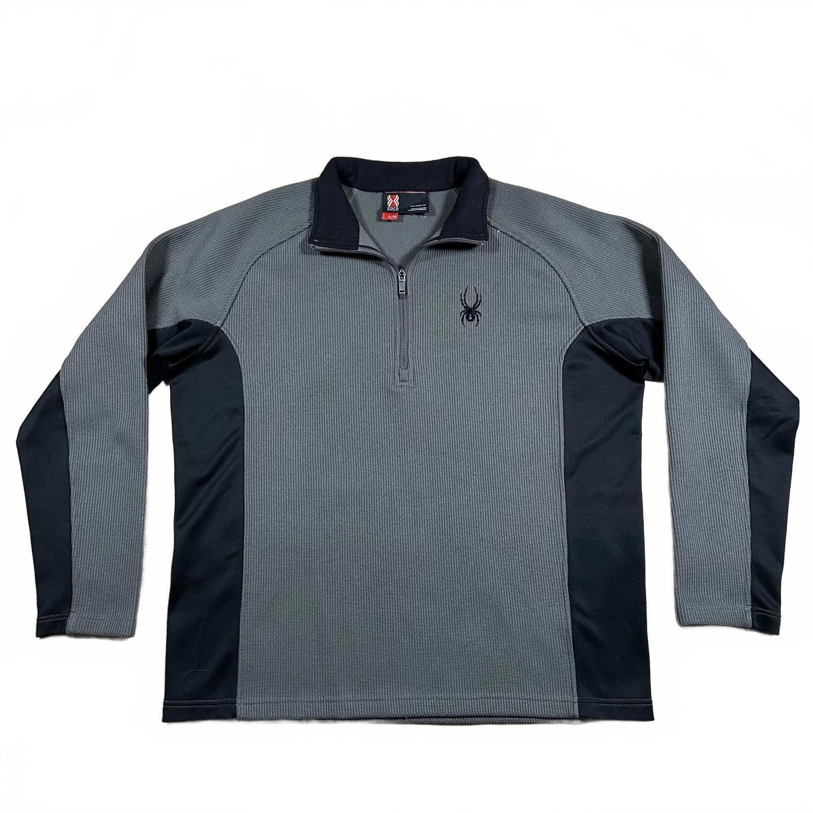 Spyder Spyder Menswear Sweater Medium Gray Half-Zip Pullover Size US XL / EU 56 / 4 - 1 Thumbnail
