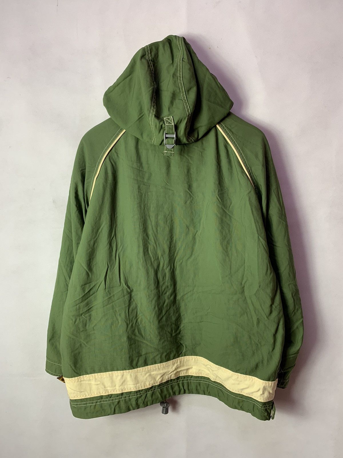 Ellesse × Goldwin × Vintage Steals! Vintage 90s Ellesse Sunflower Halfzipper Parka Size US L / EU 52-54 / 3 - 8 Thumbnail